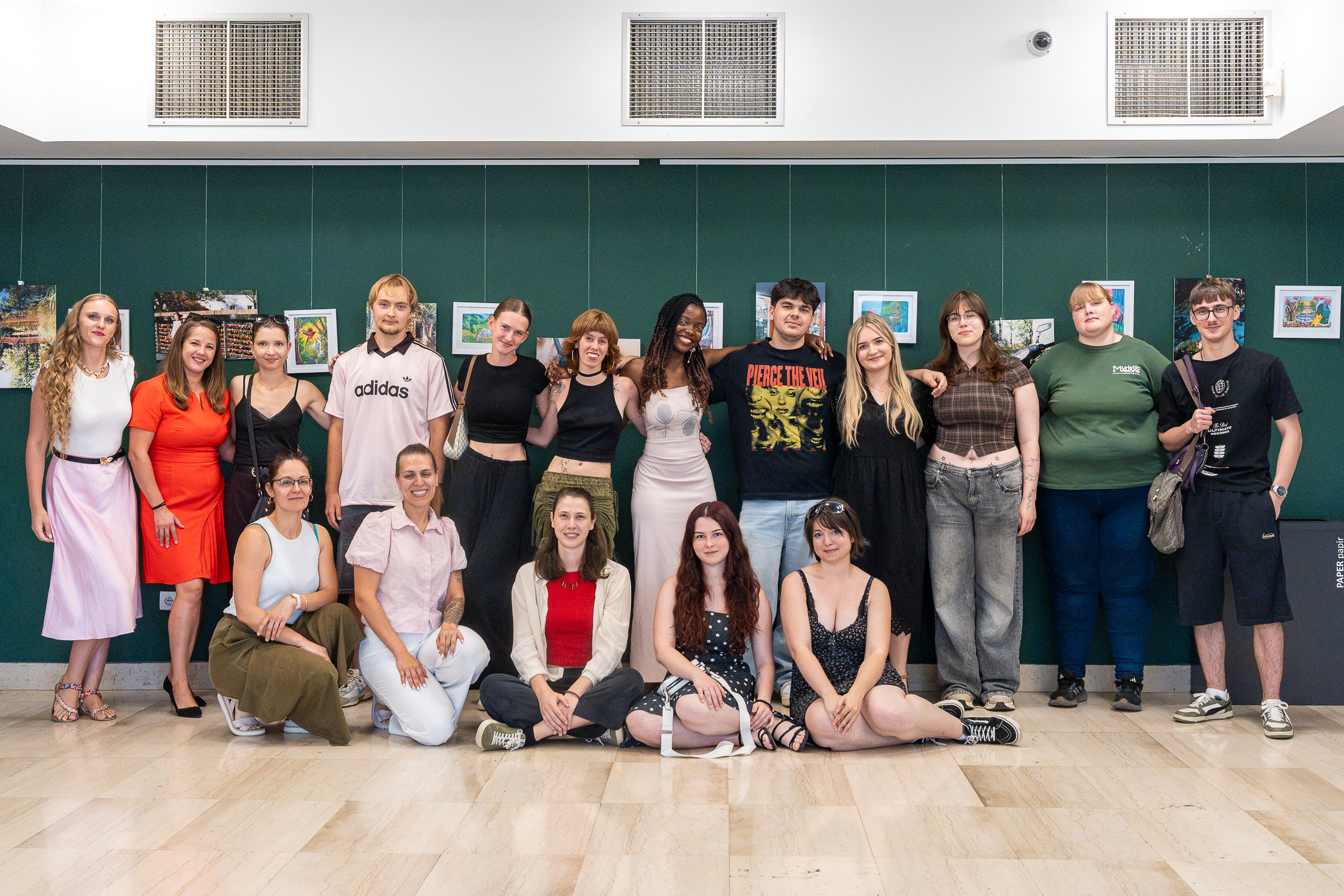 Čustven večer v MC Brežice: Otvoritev razstave »Anthology of a Volunteer«