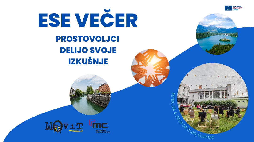 ESE večer: Prostovoljci delijo svoje izkušnje