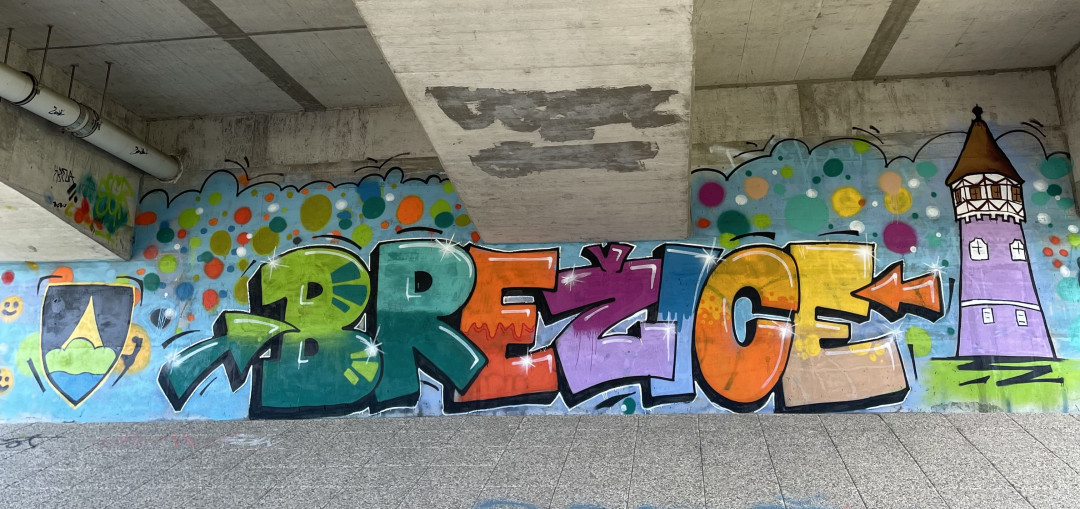 Izvedli delavnico grafitiranja, olepšali Brežice