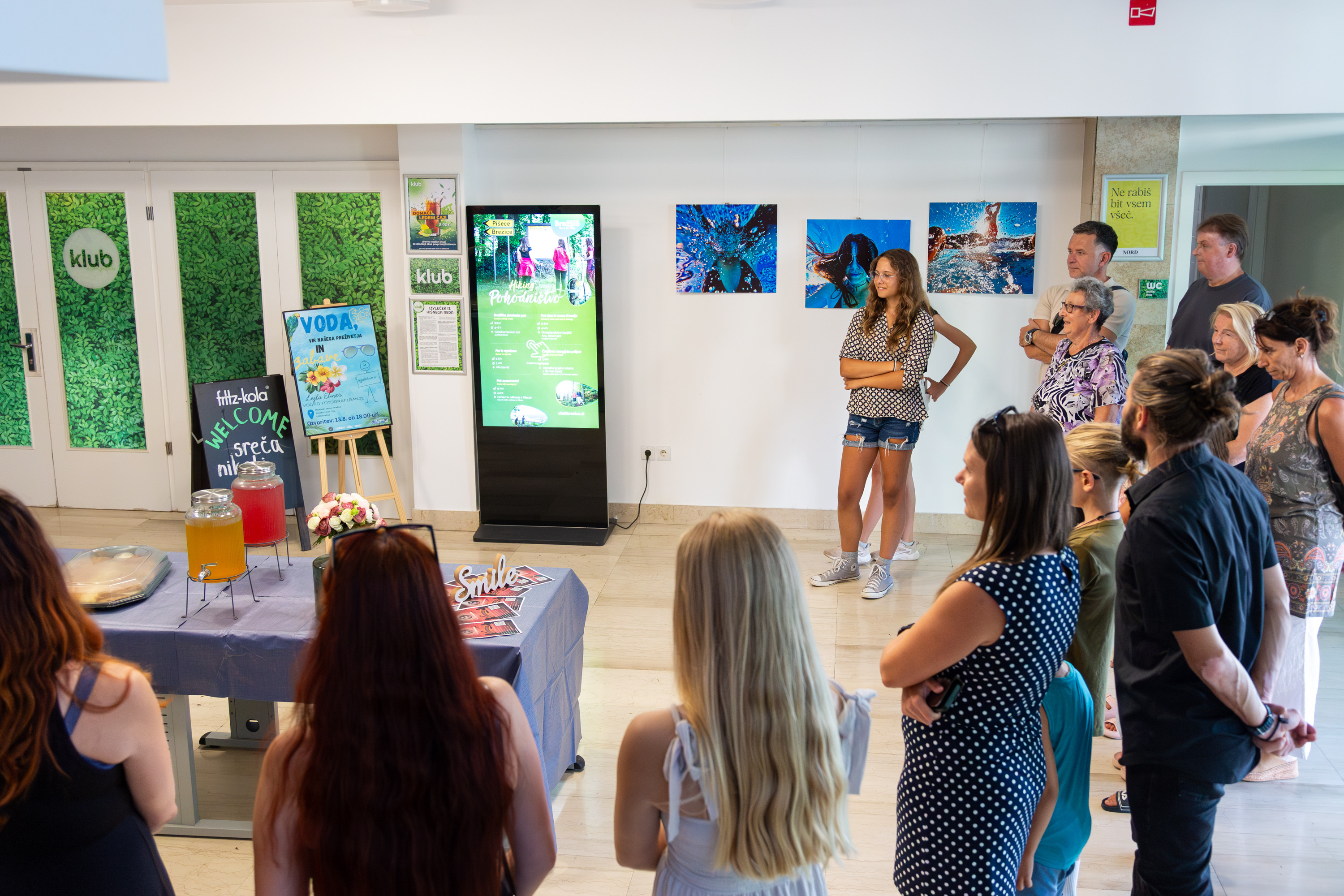 Lejlina razstava o vodi požela navdušenje