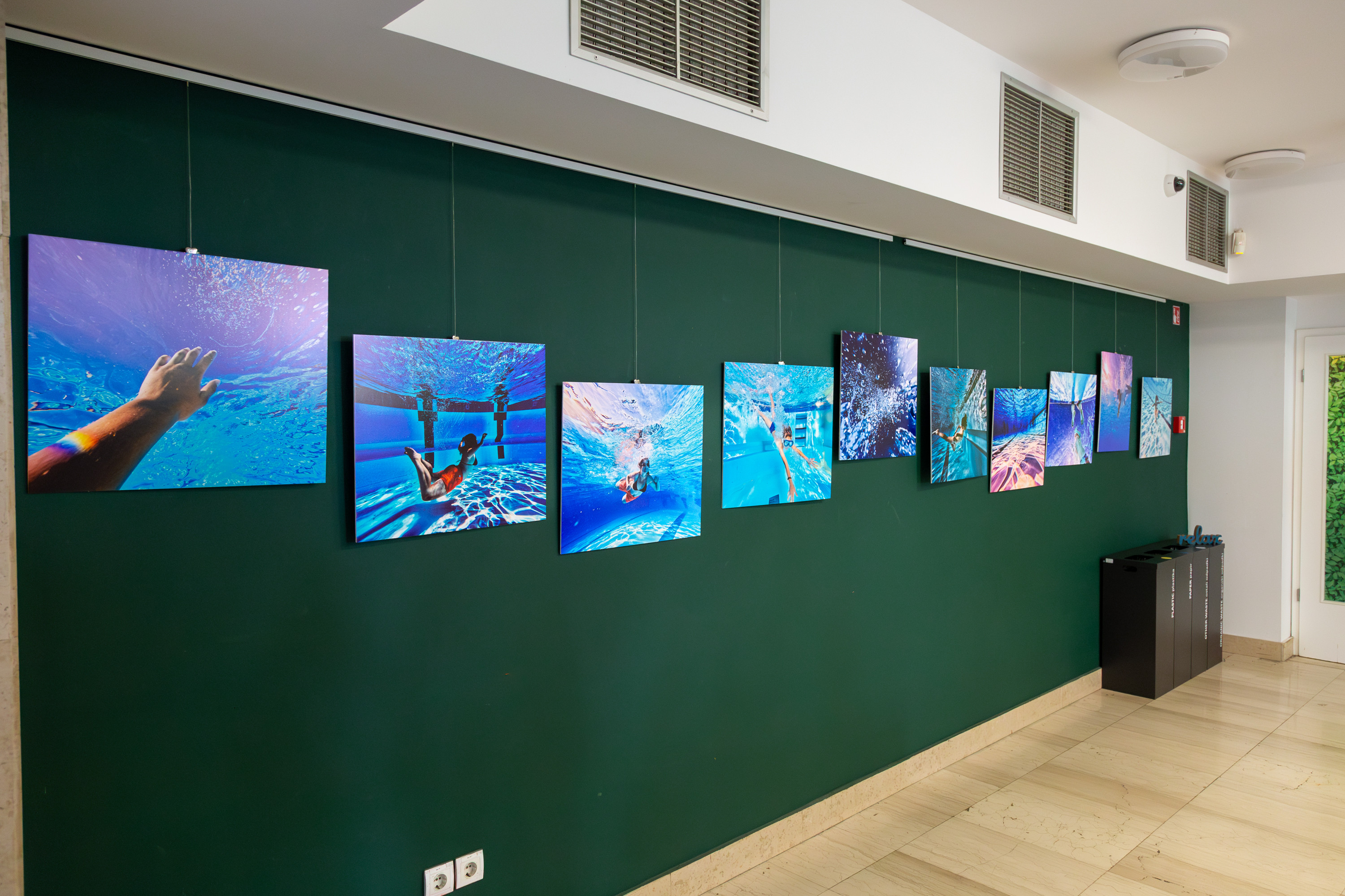 Lejlina razstava o vodi požela navdušenje