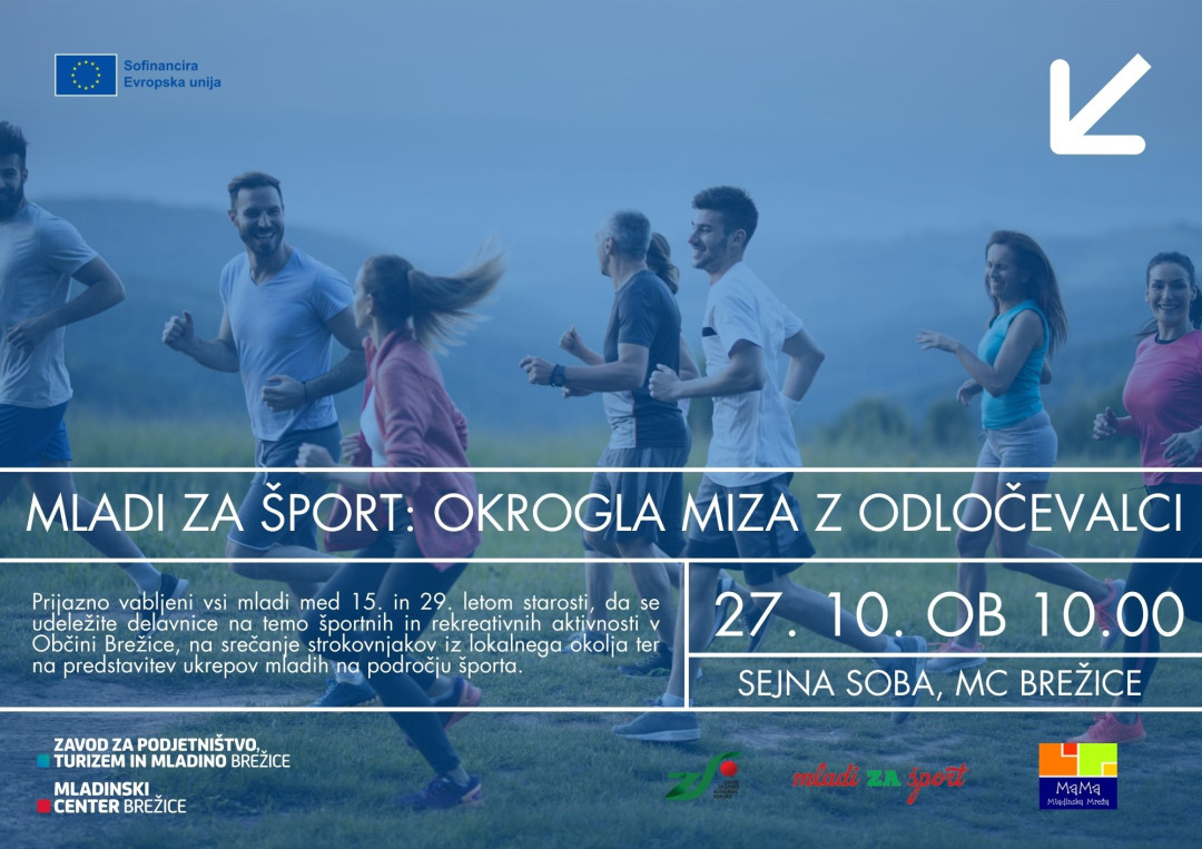 Mladi za šport: Okrogla miza