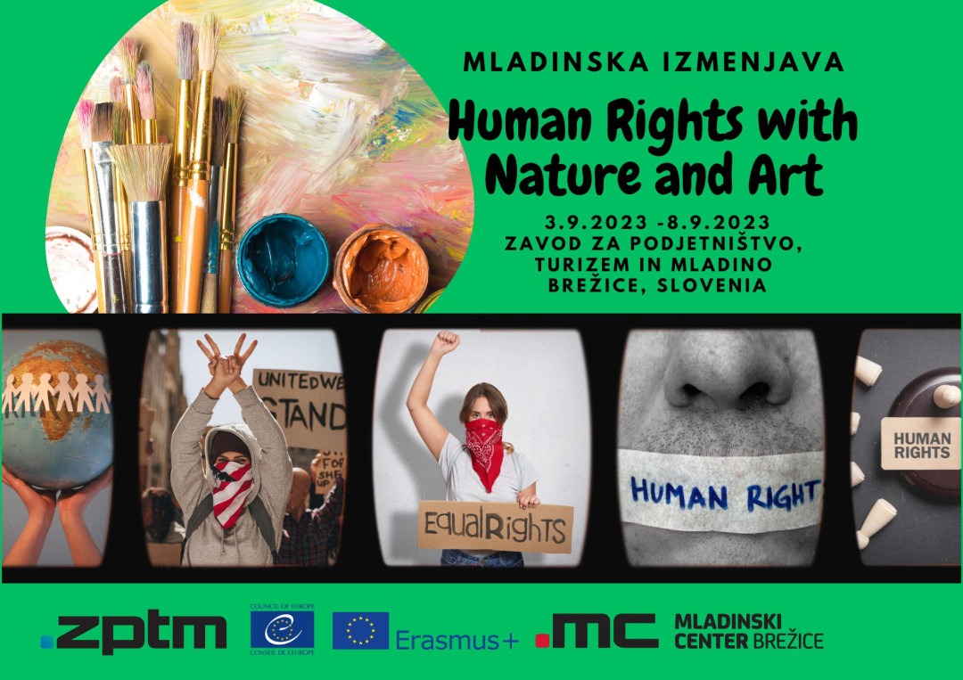 Mladinska izmenjava Human Rights through Arts and Nature