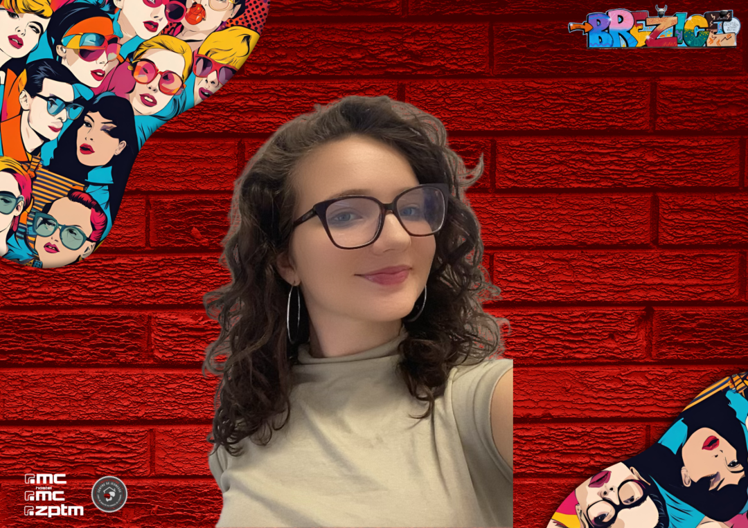 Nova študentka v pisarni mladine