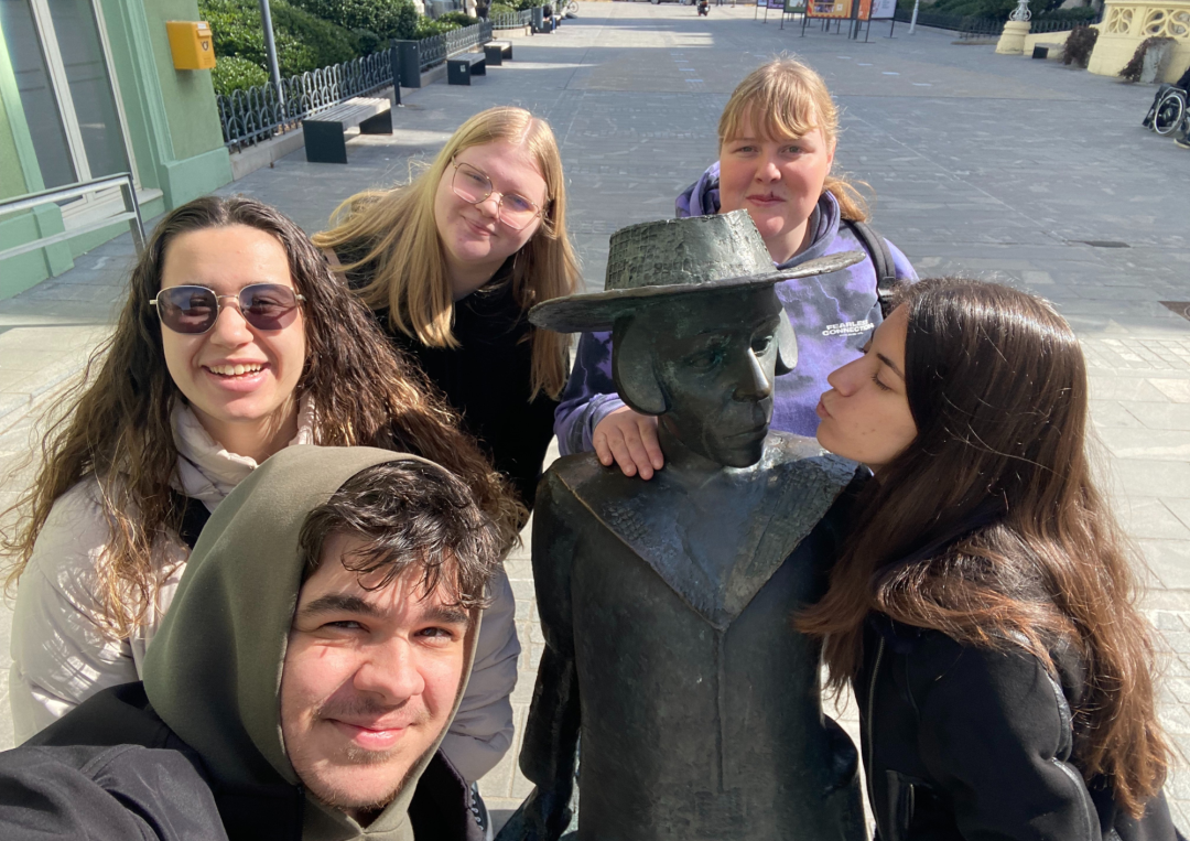 Obisk Celja z ESE prostovoljkama