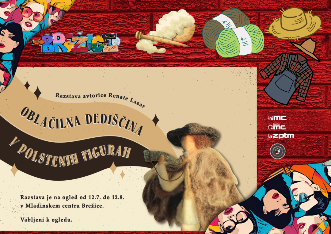 Oblačilna dediščina v polstenih figurah