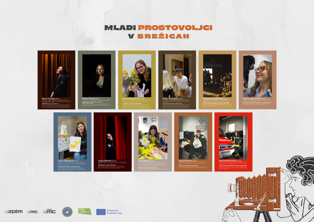 Otvoritev razstave Mladi prostovoljci v Brežicah