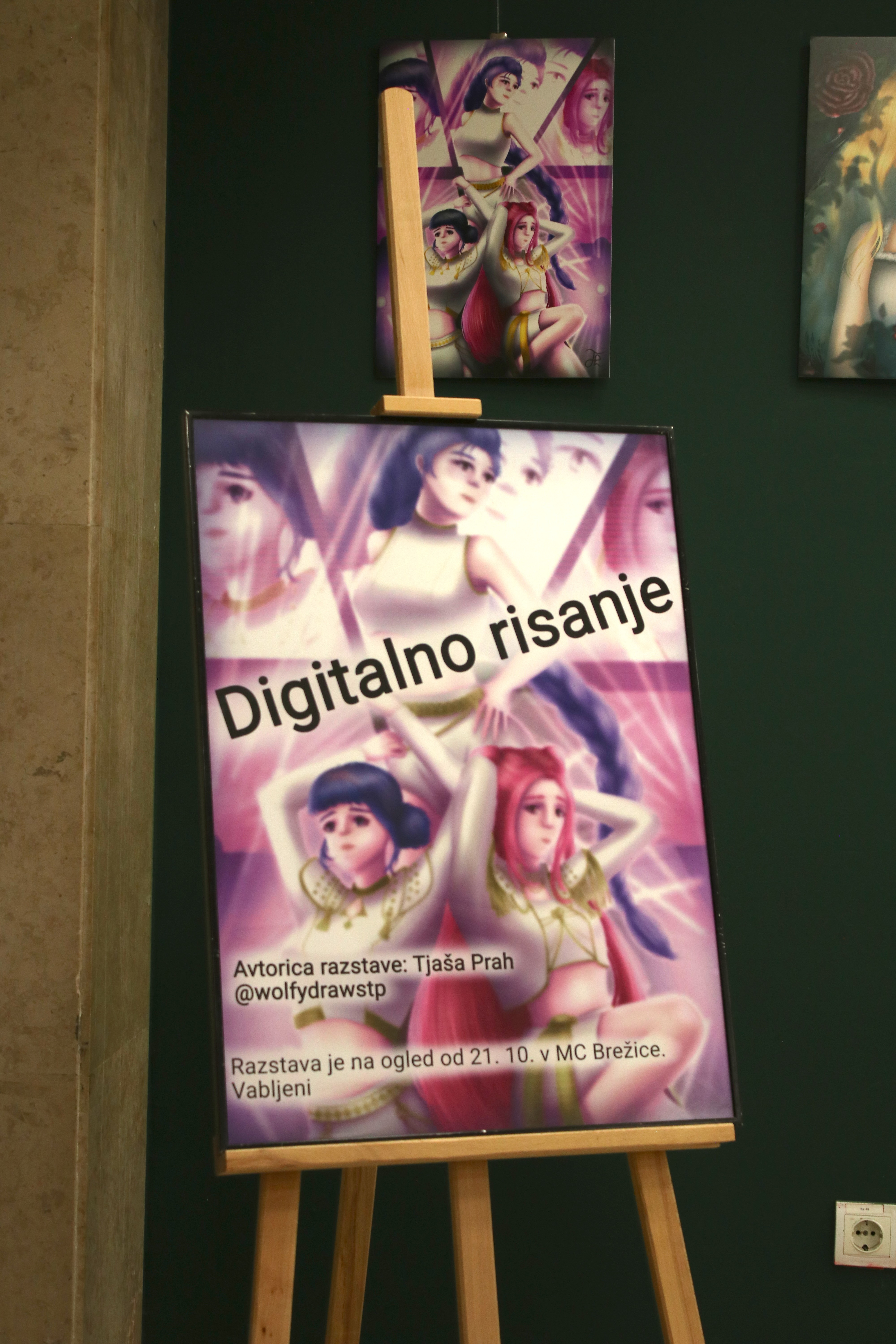 Razstava digitalnega risanja prikazala moč sodobne umetnosti