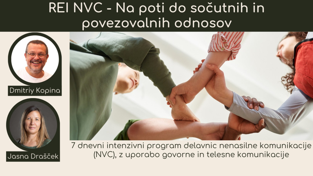REI NVC: Na poti do sočutnih in povezovalnih odnosov