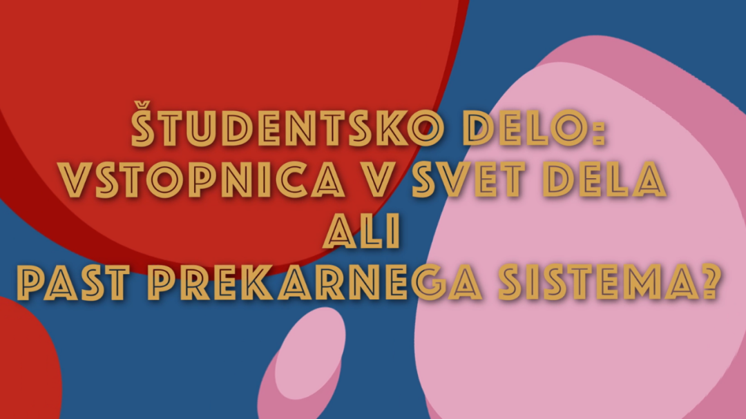 Študentsko delo – vstopnica v svet dela ali past prekarnega sistema?