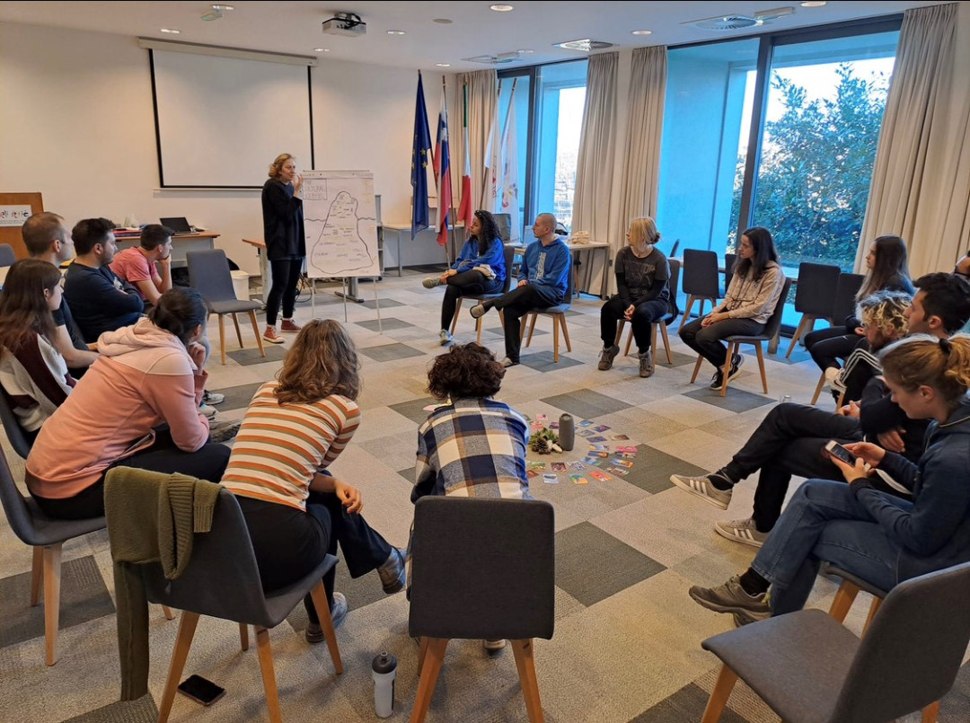 Trening za prispele prostovoljce Evropske solidarnostne enote