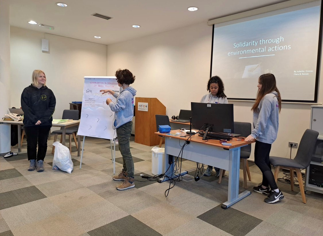 Trening za prispele prostovoljce Evropske solidarnostne enote