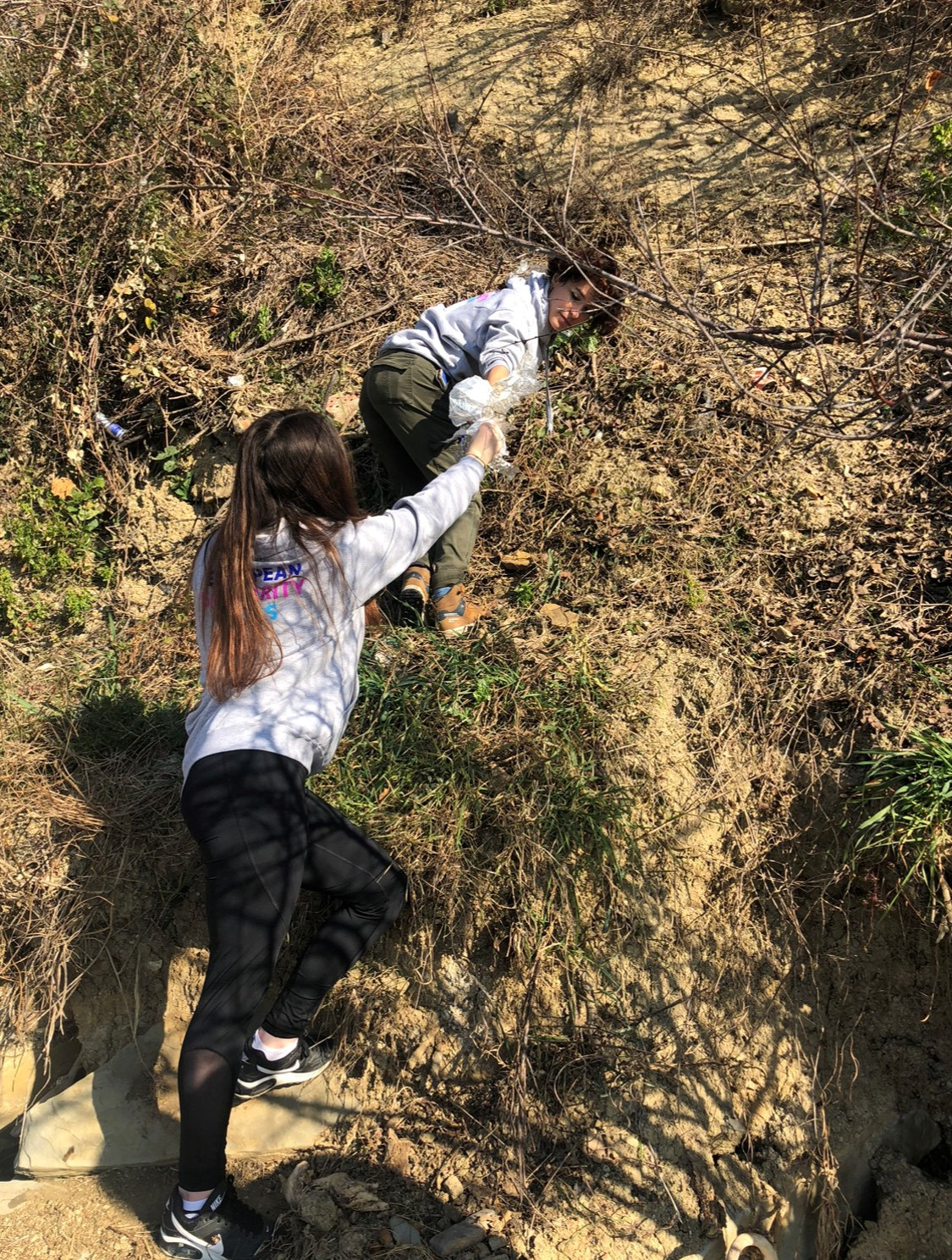 Trening za prispele prostovoljce Evropske solidarnostne enote