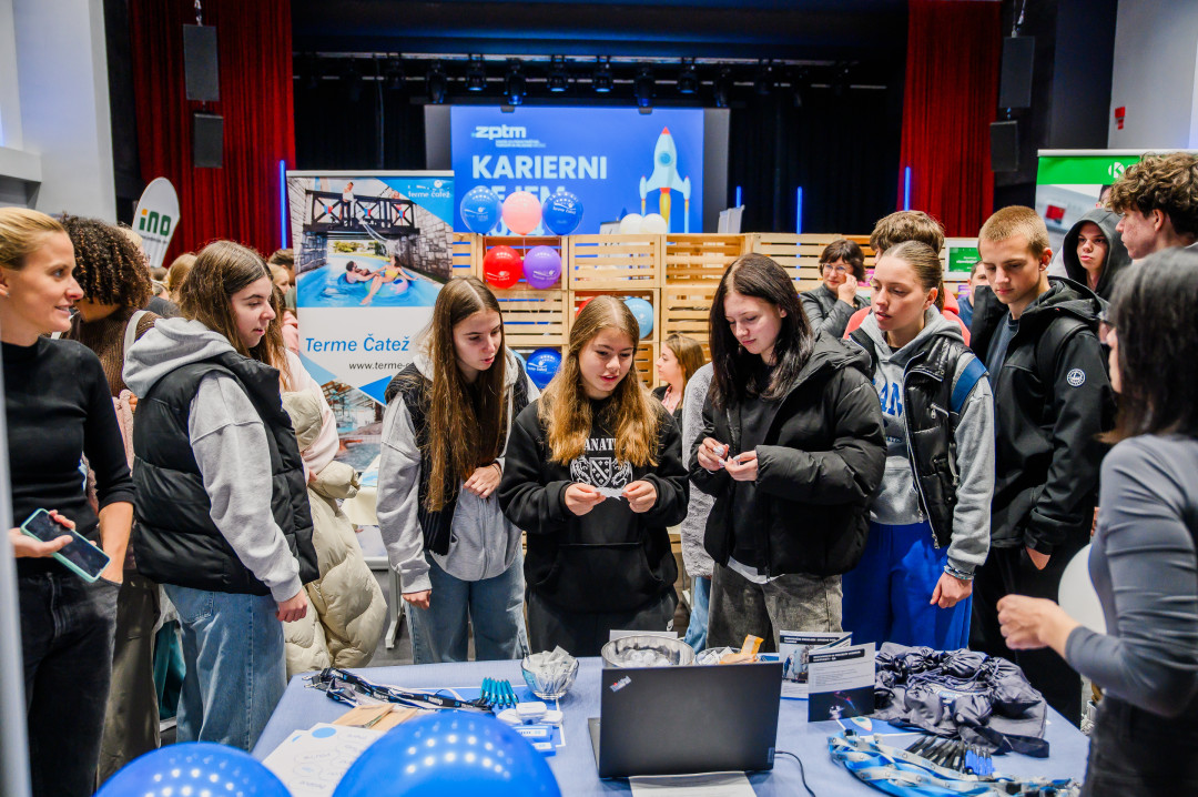 Karierni sejem 2024 v Brežicah pritegnil več kot 600 mladih