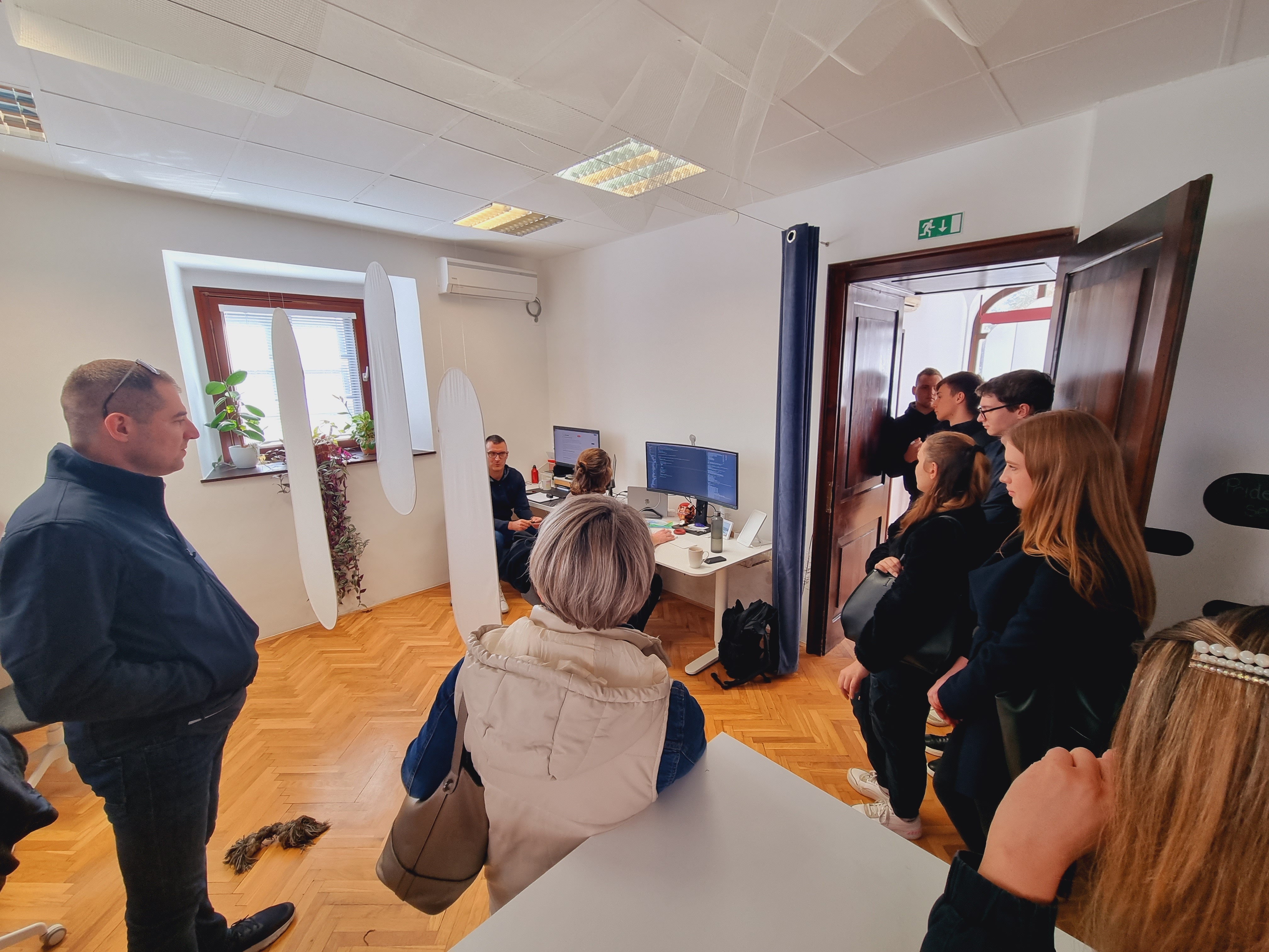 Obisk študentov 2. letnika Višje strokovne šole Brežice