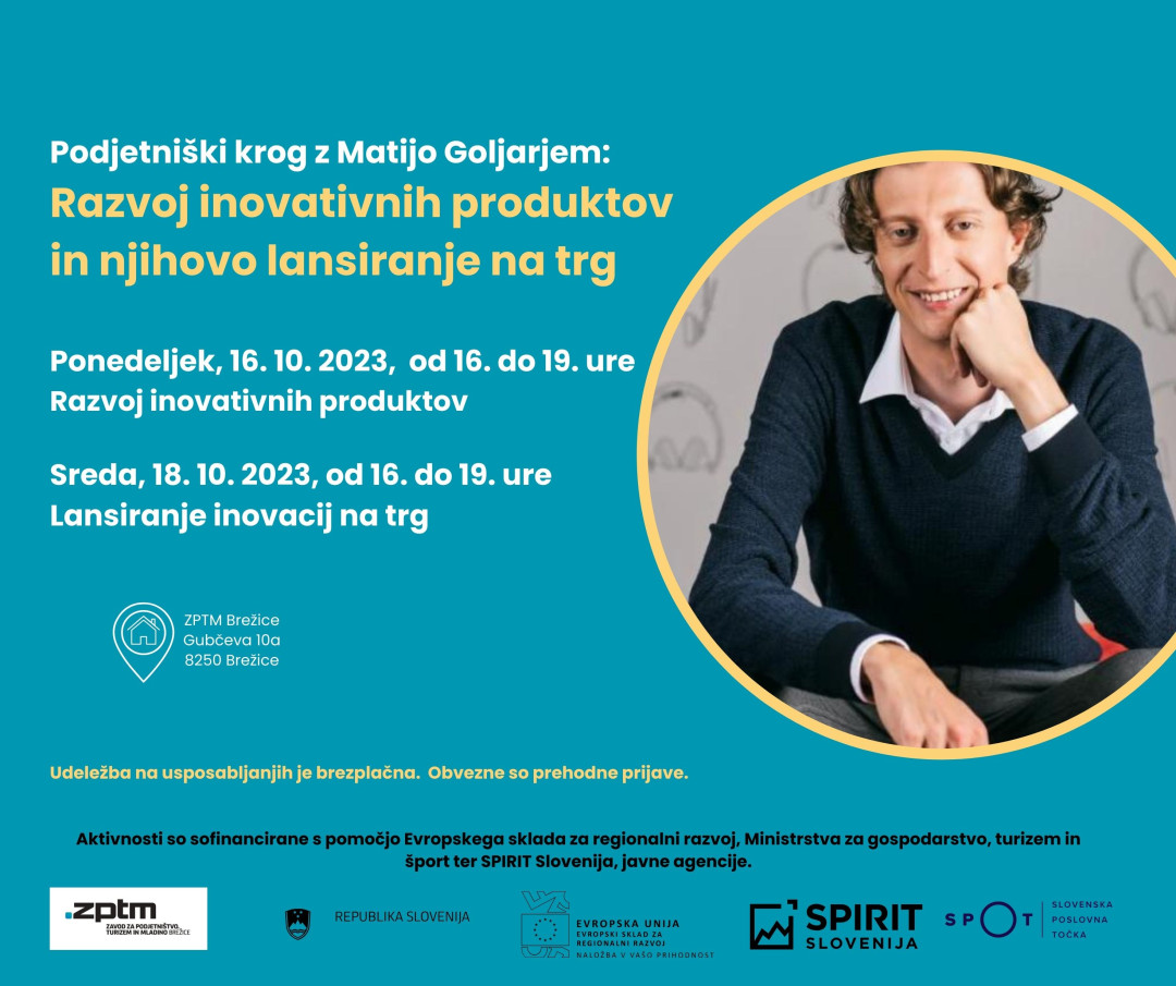 Podjetniški krog z Matijo Goljarjem