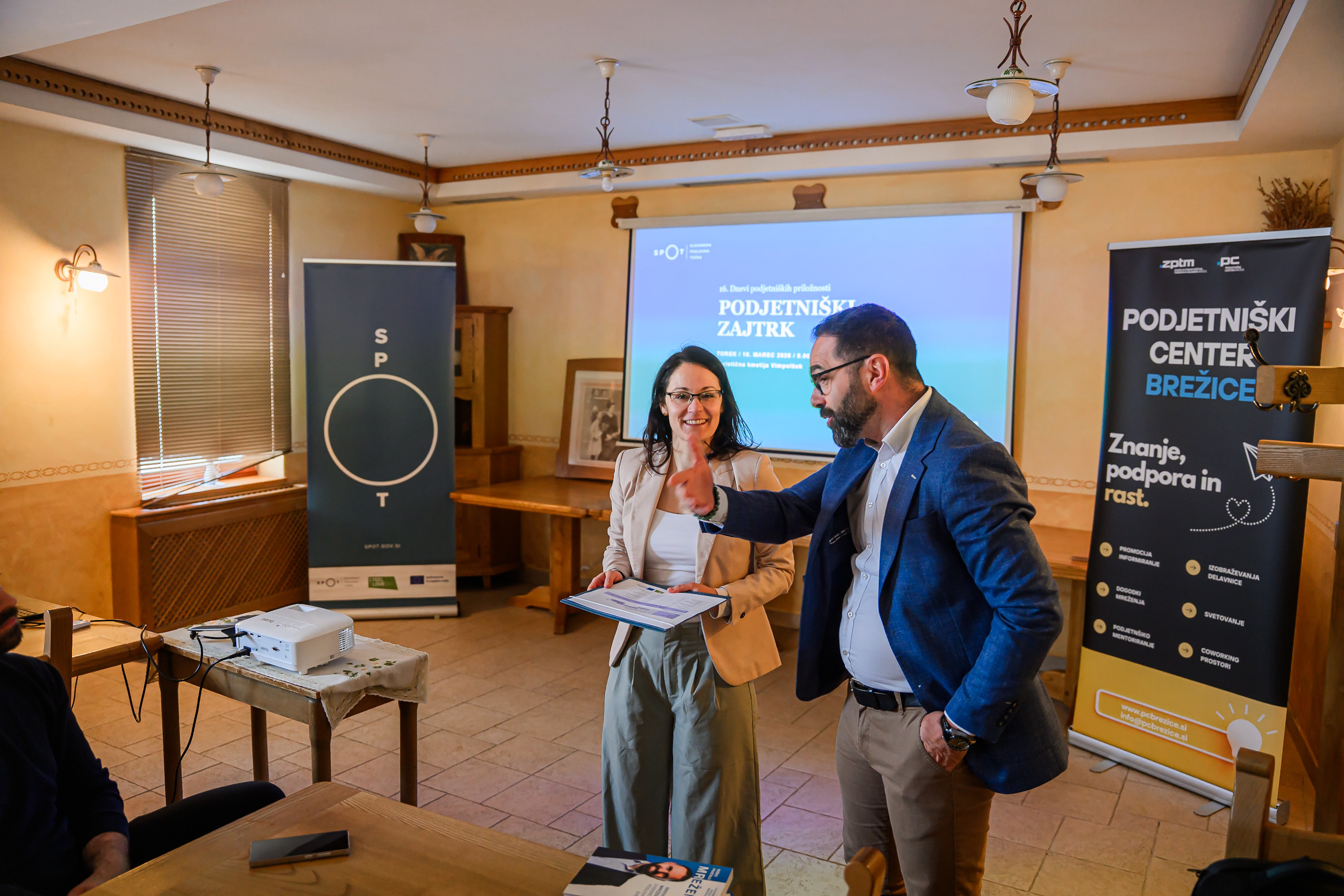 Podjetniški zajtrk otvoril 16. Dneve podjetniških priložnosti