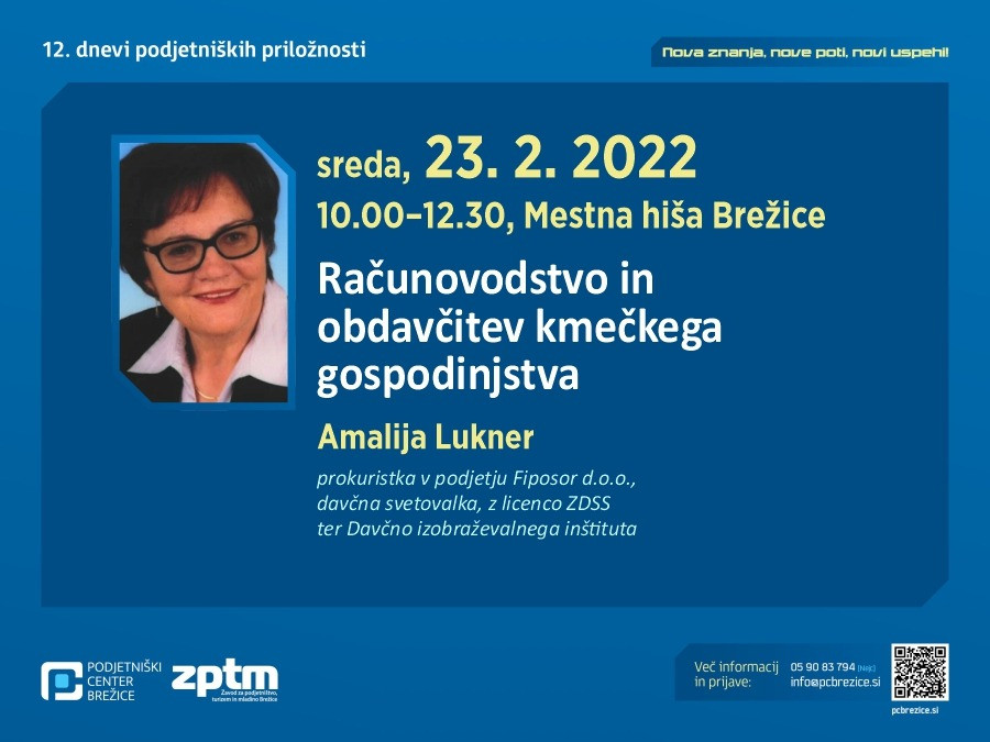 Računovodstvo in obdavčitev kmečkega gospodinjstva