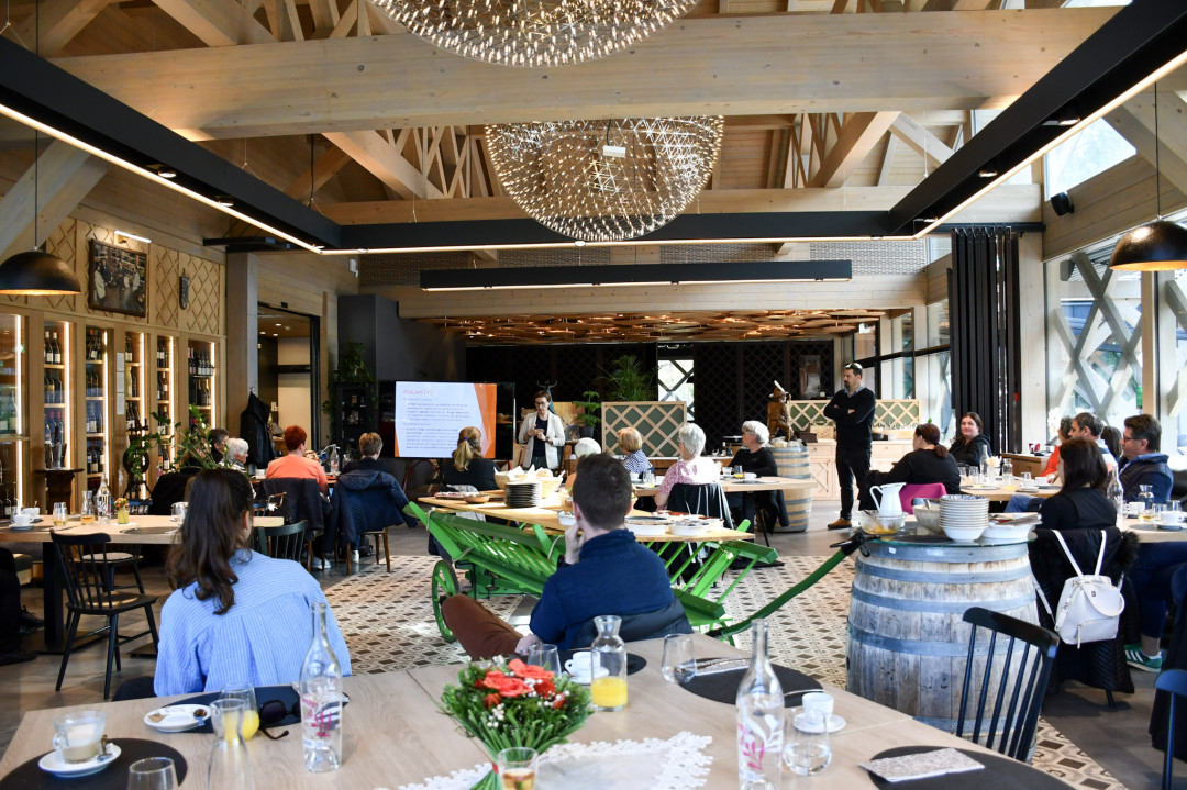 Utrinki iz strokovne ekskurzije v Radovljico