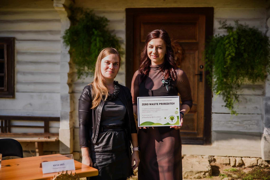 Mestna promenada Brežice pridobila naziv Zero waste prireditev