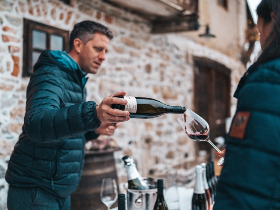 Modra Frankinja - žametno vino posavja