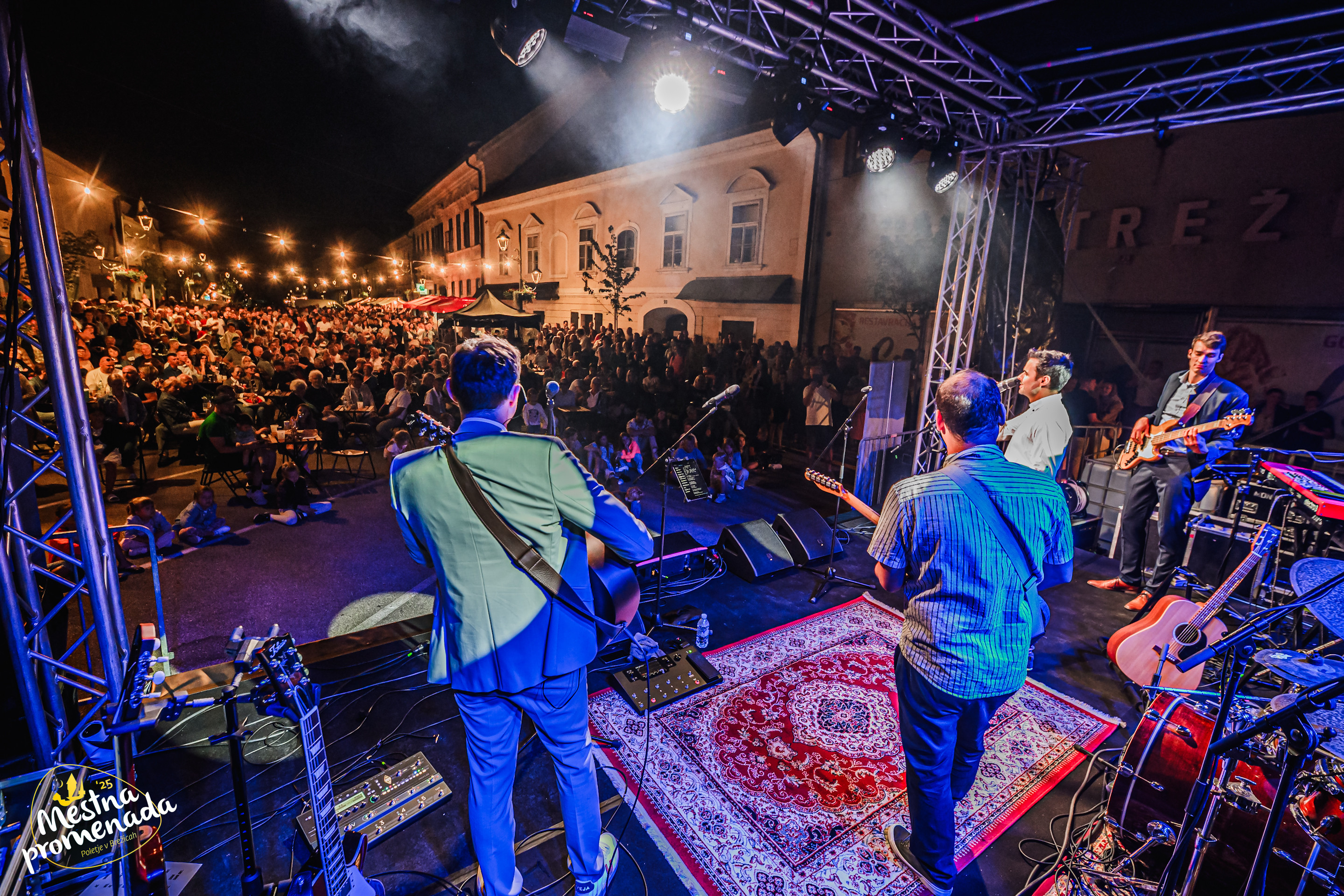 Otvoritveni večer Mestne promenade Brežice 2025 zaznamovalo prestižno priznanje Slovenia Green Destination Platinum