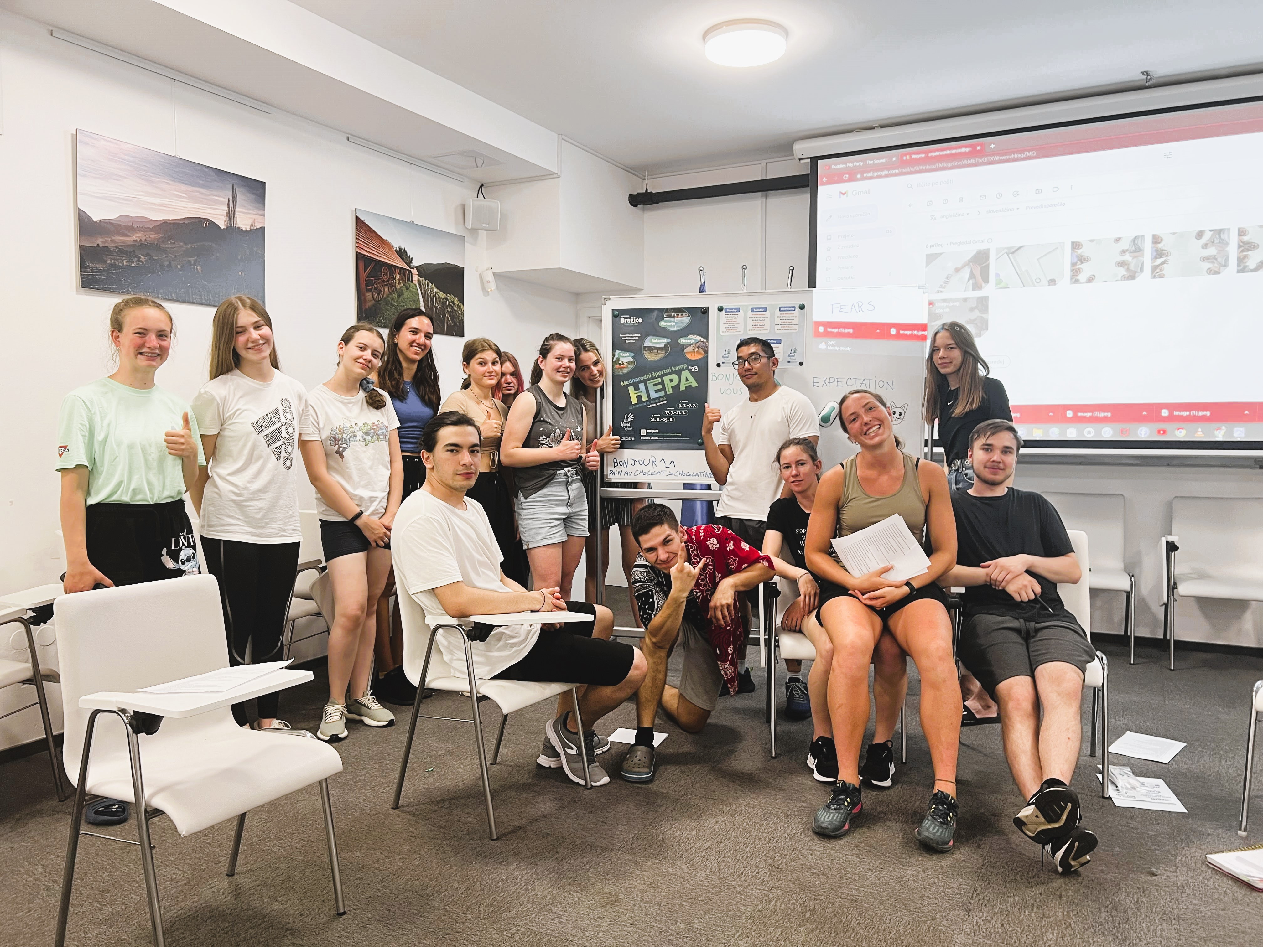 Uspešno izveden prvi mednarodni športni HEPA kamp