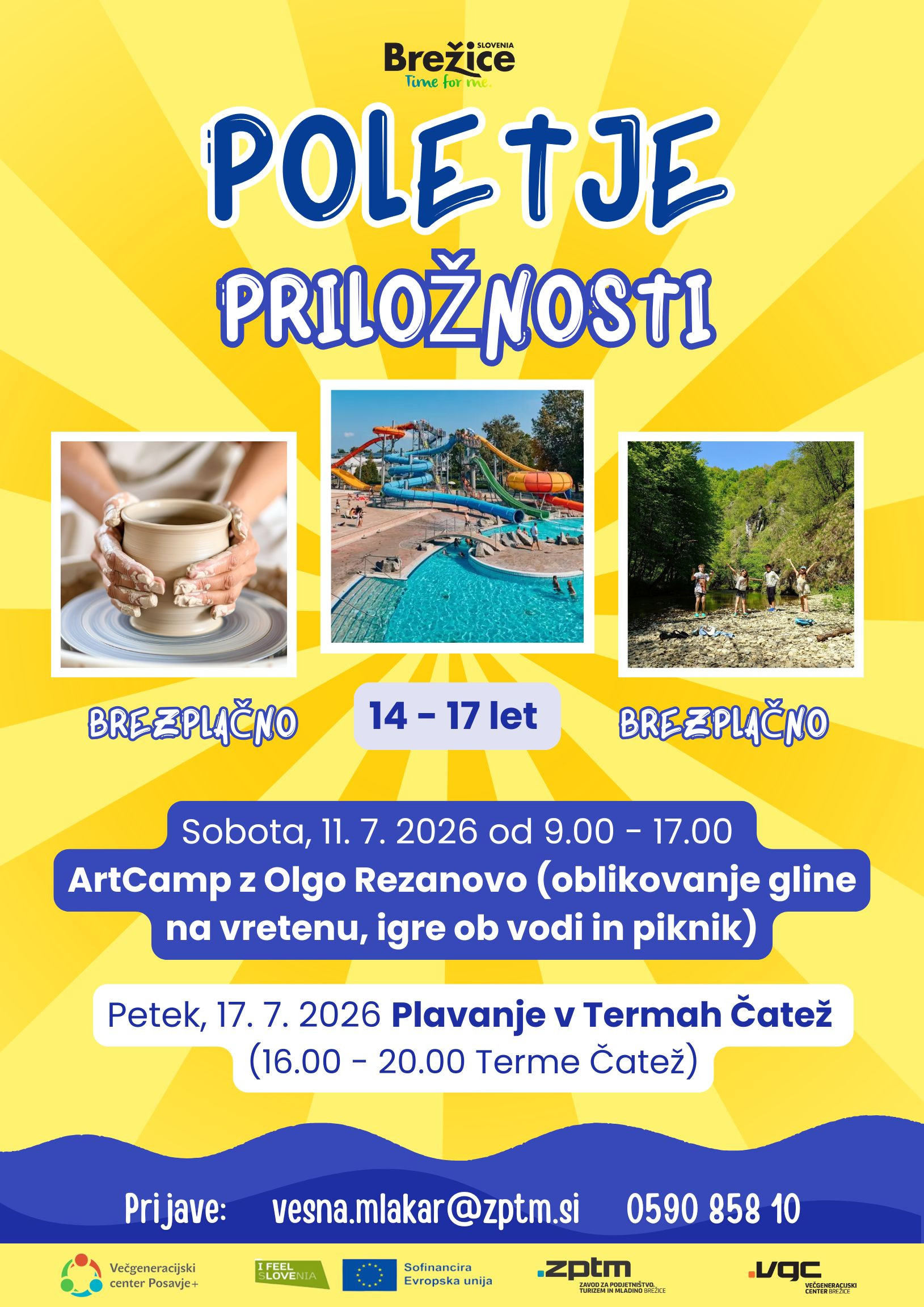 Aktivnosti v JULIJU