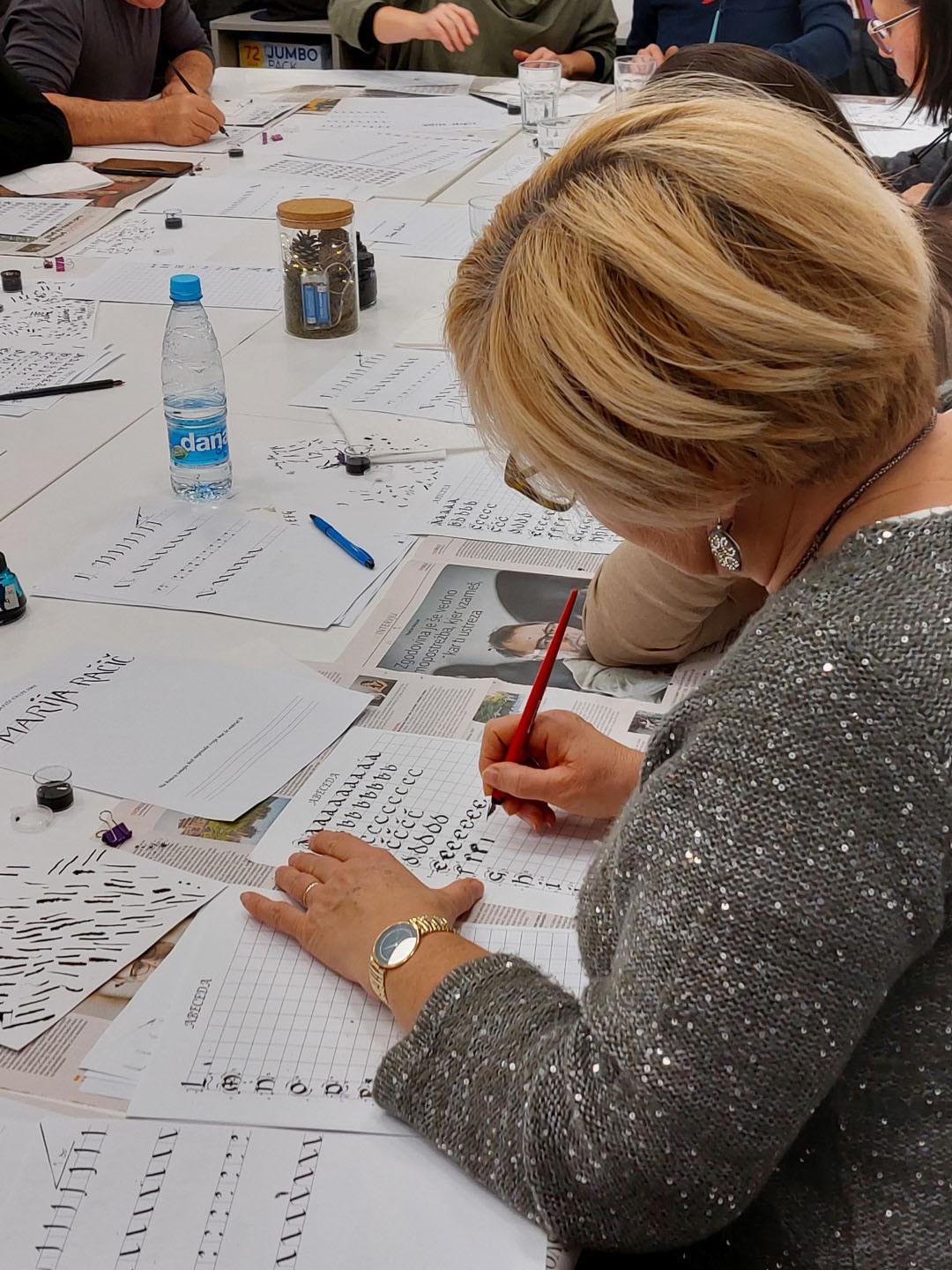 Delavnica kaligrafije