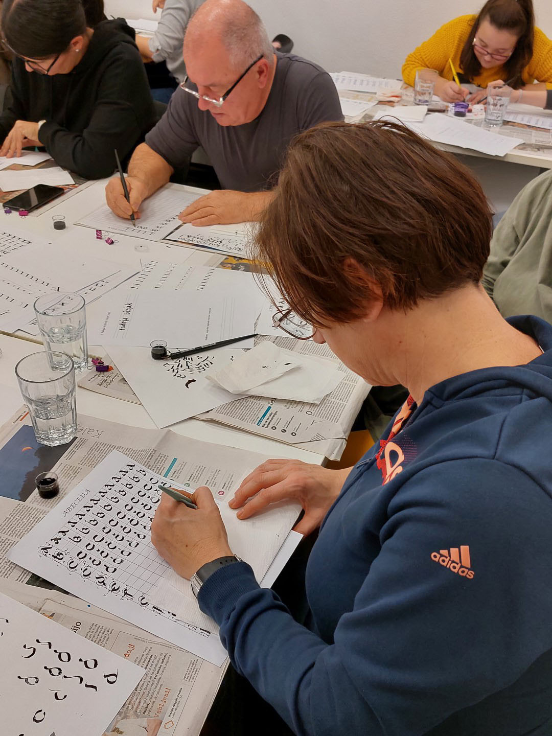 Delavnica kaligrafije