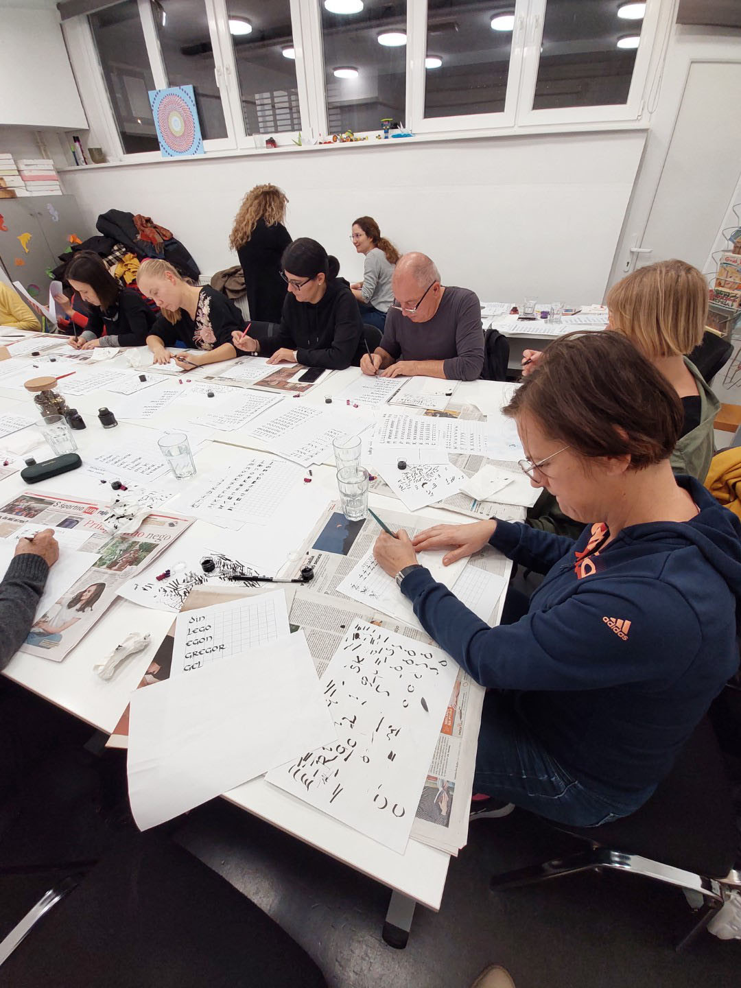 Delavnica kaligrafije