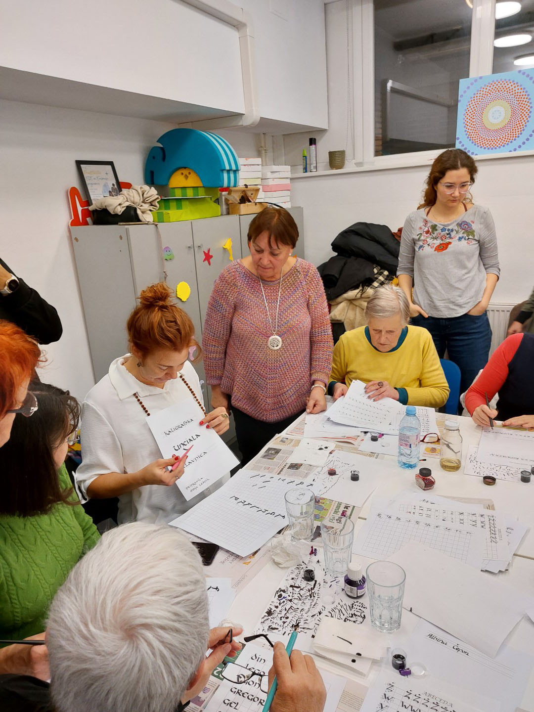 Delavnica kaligrafije