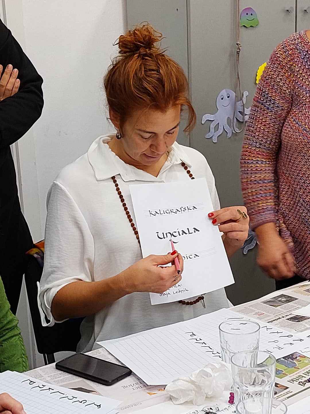 Delavnica kaligrafije