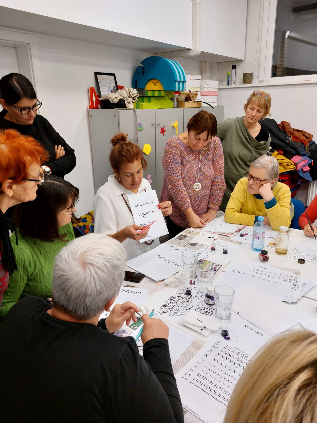 Delavnica kaligrafije