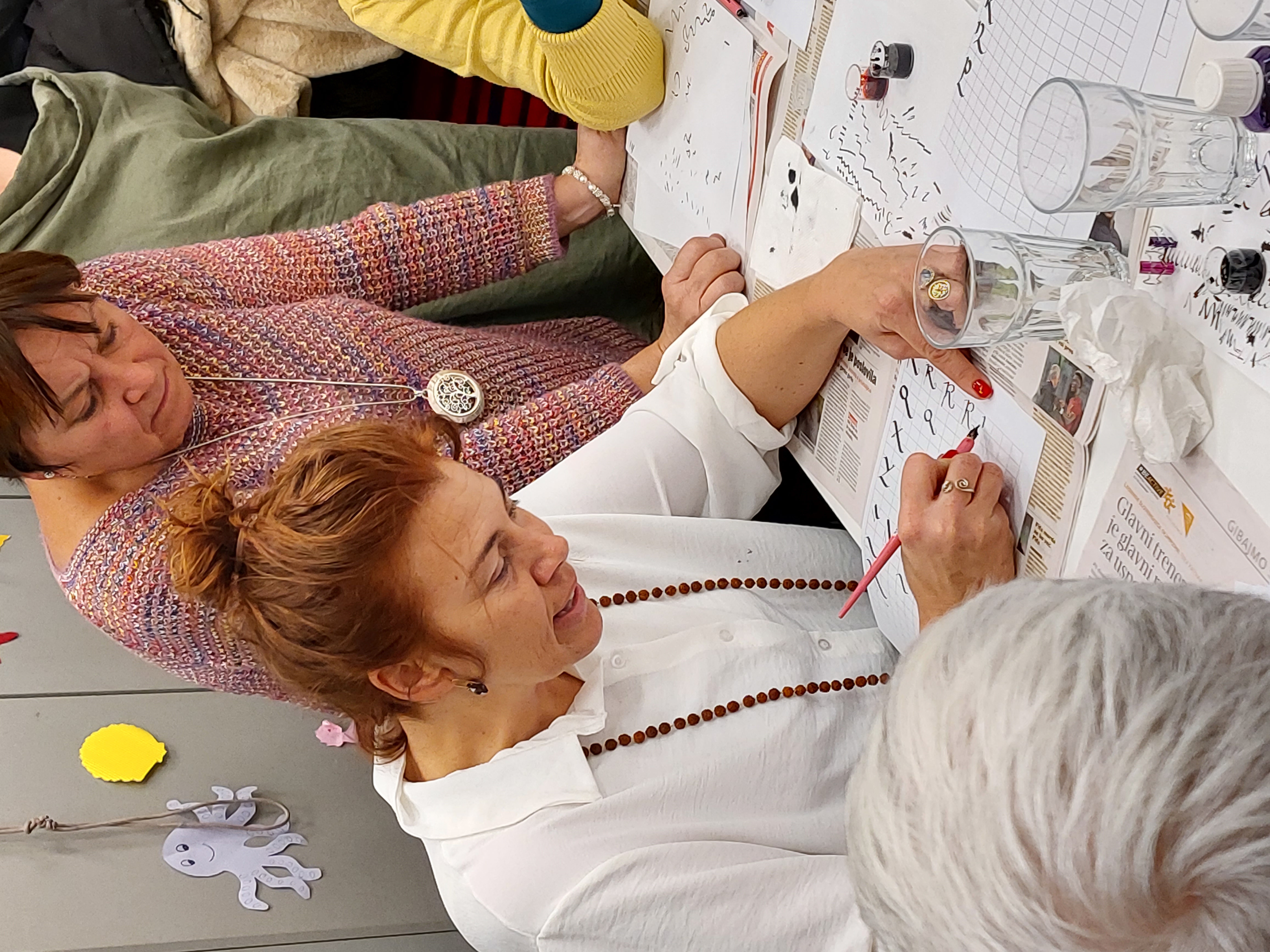 Delavnica kaligrafije