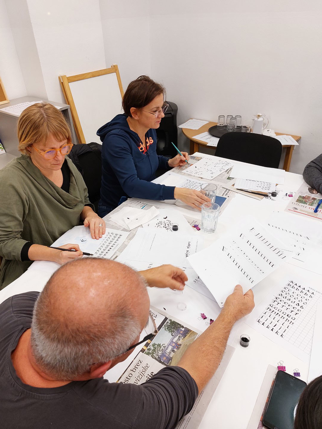 Delavnica kaligrafije