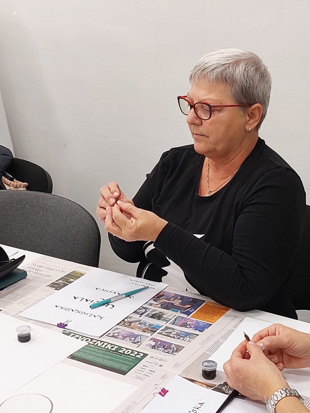 Delavnica kaligrafije