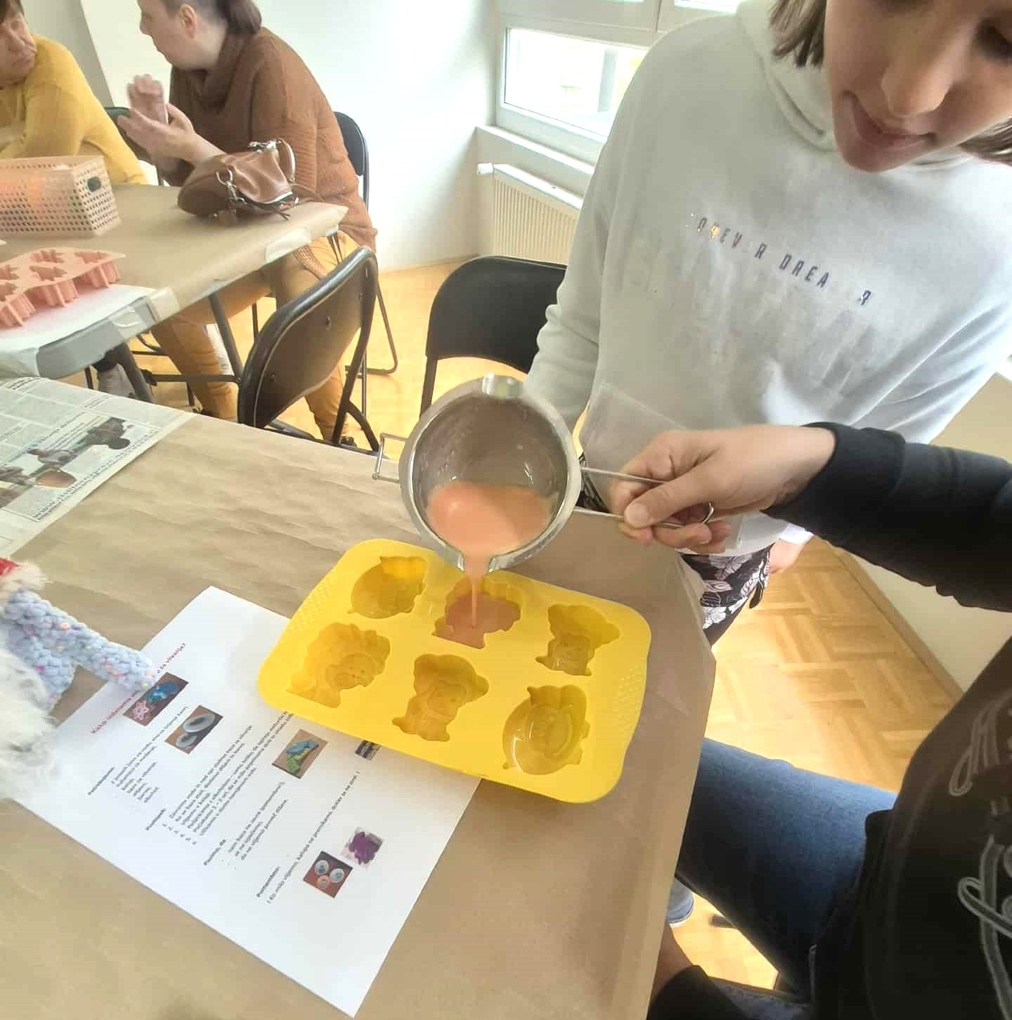 Delavnica vlivanja mil