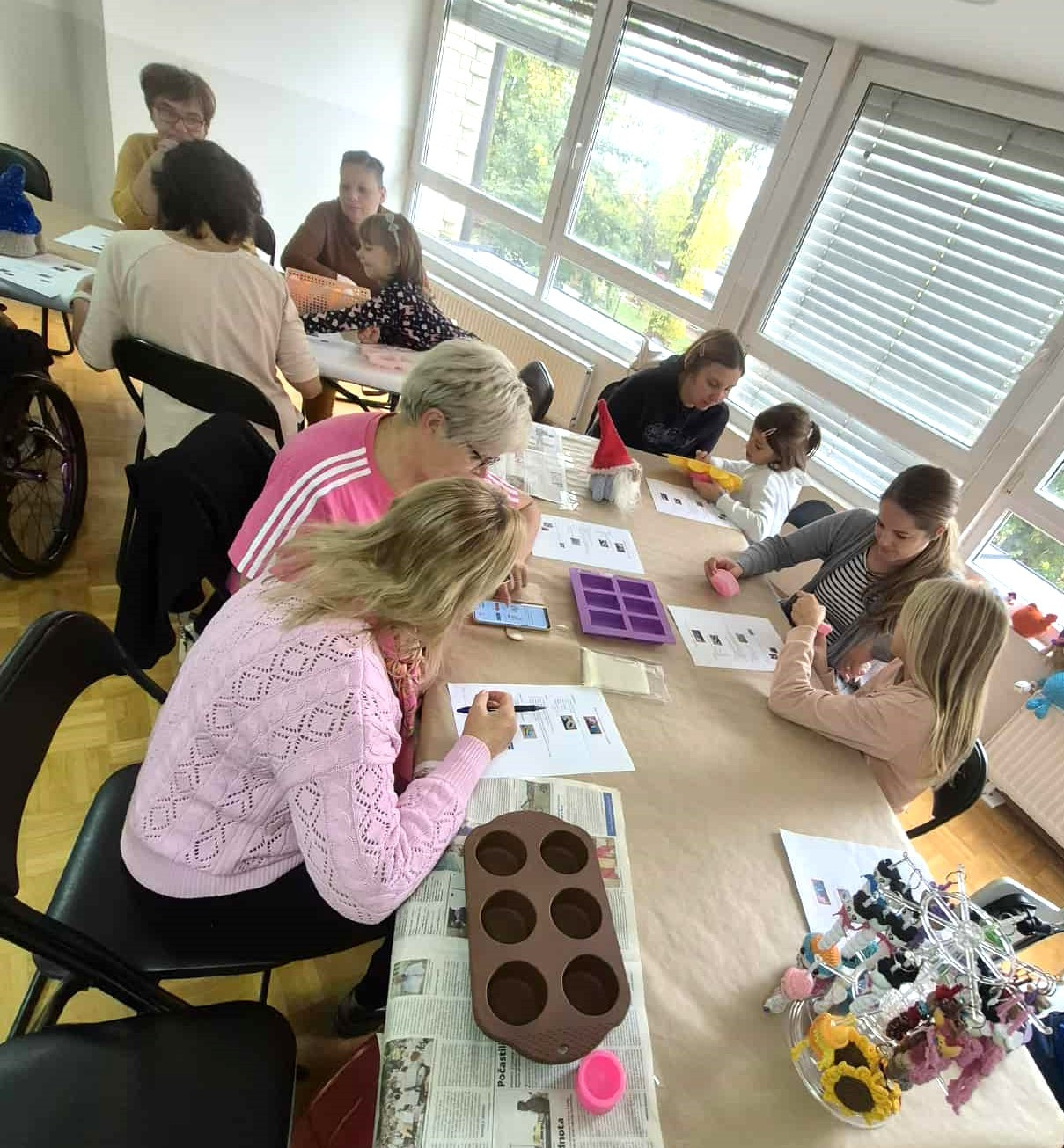 Delavnica vlivanja mil