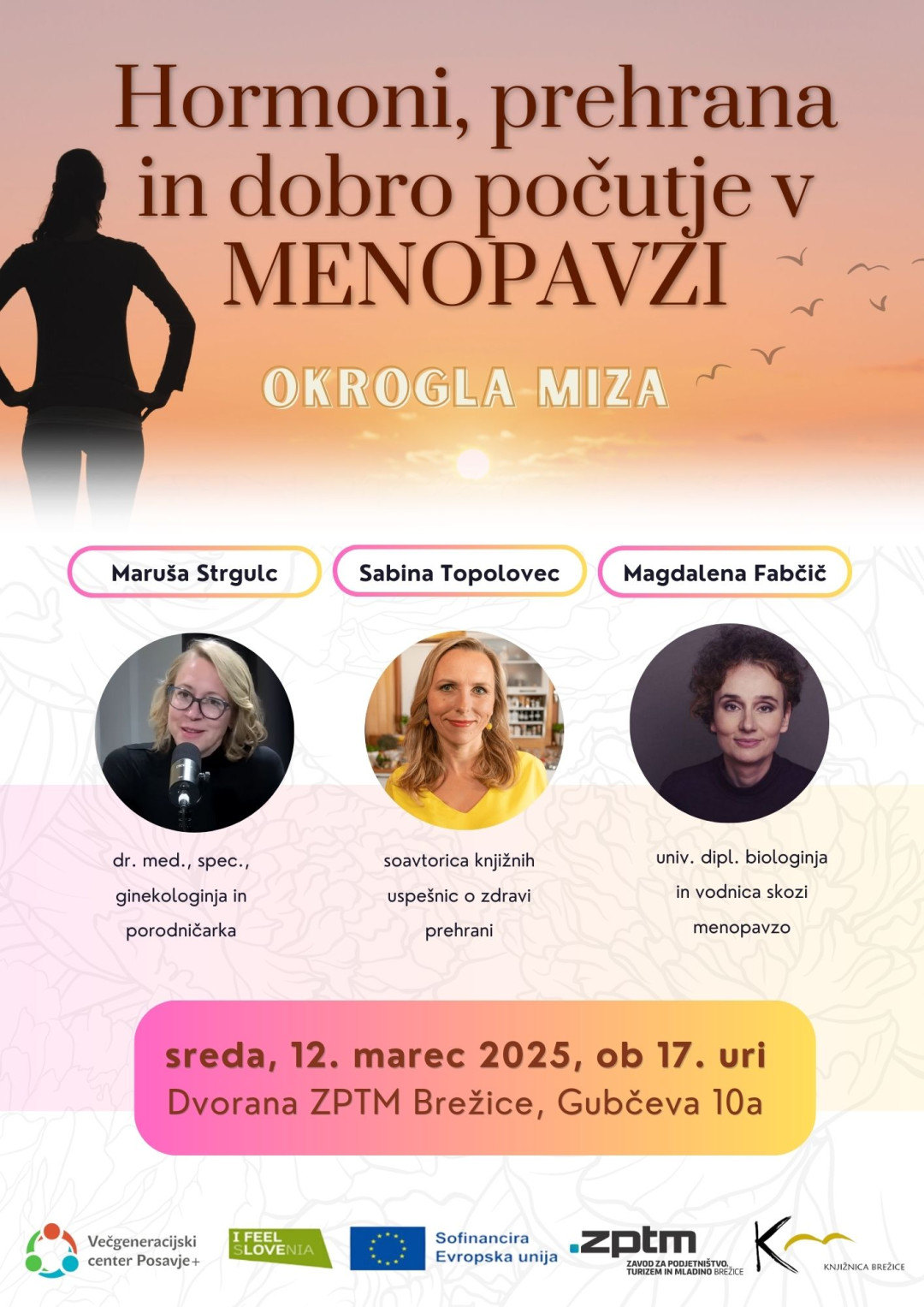 Hormoni, prehrana in dobro počutje v menopavzi