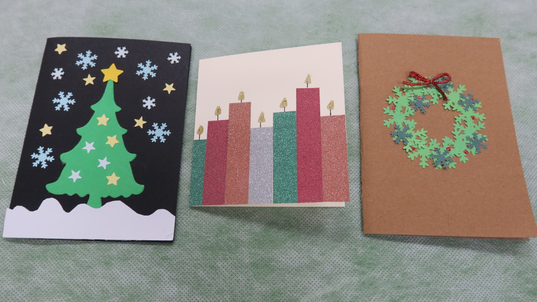 Izdelava prazničnih voščilnic