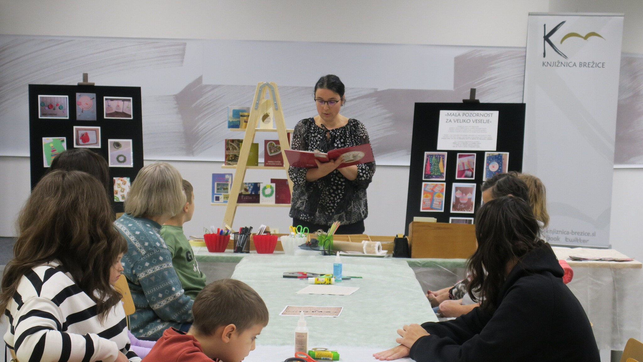 Izdelava prazničnih voščilnic