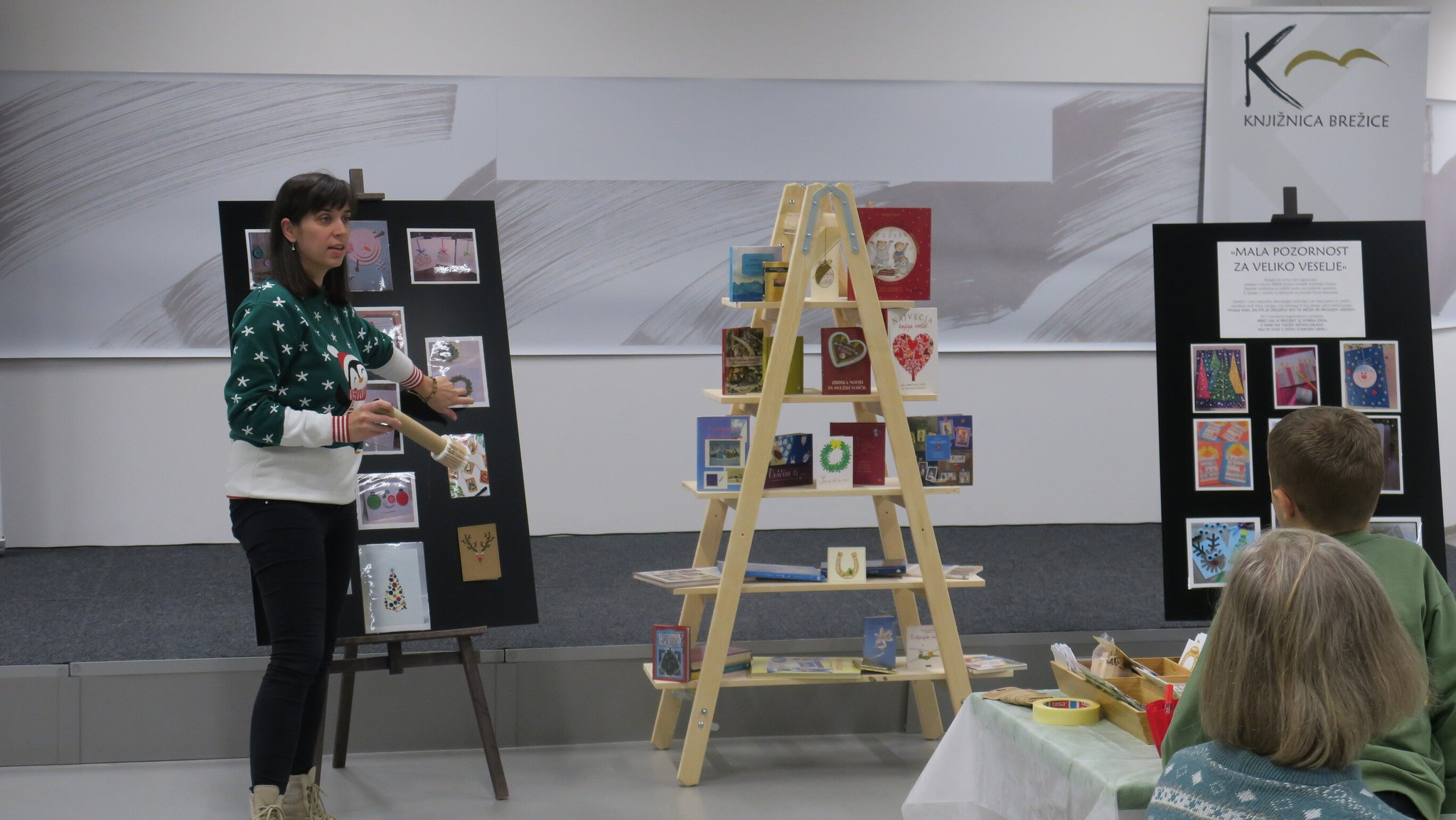 Izdelava prazničnih voščilnic