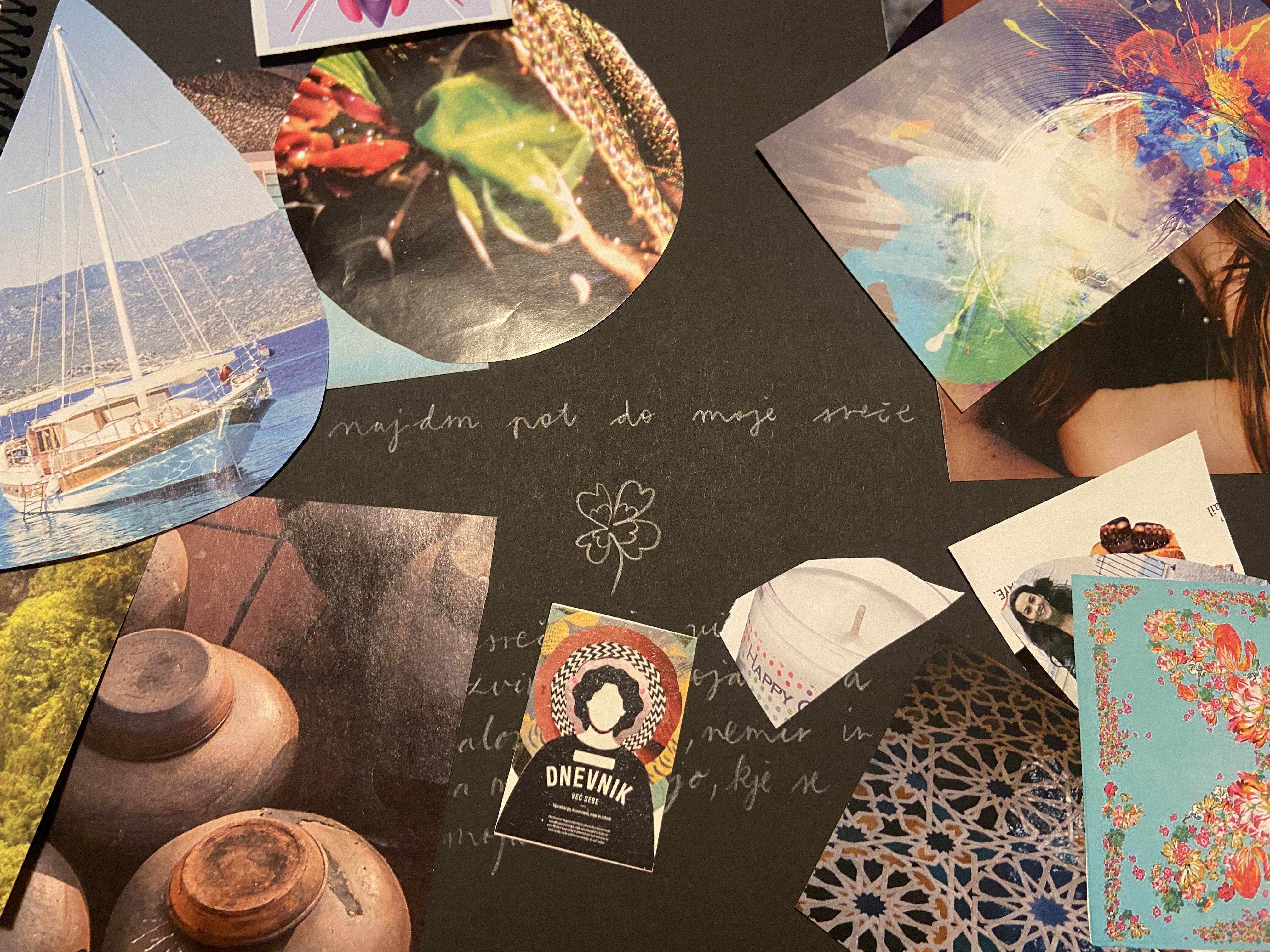 Kolaž vizije - Vision board