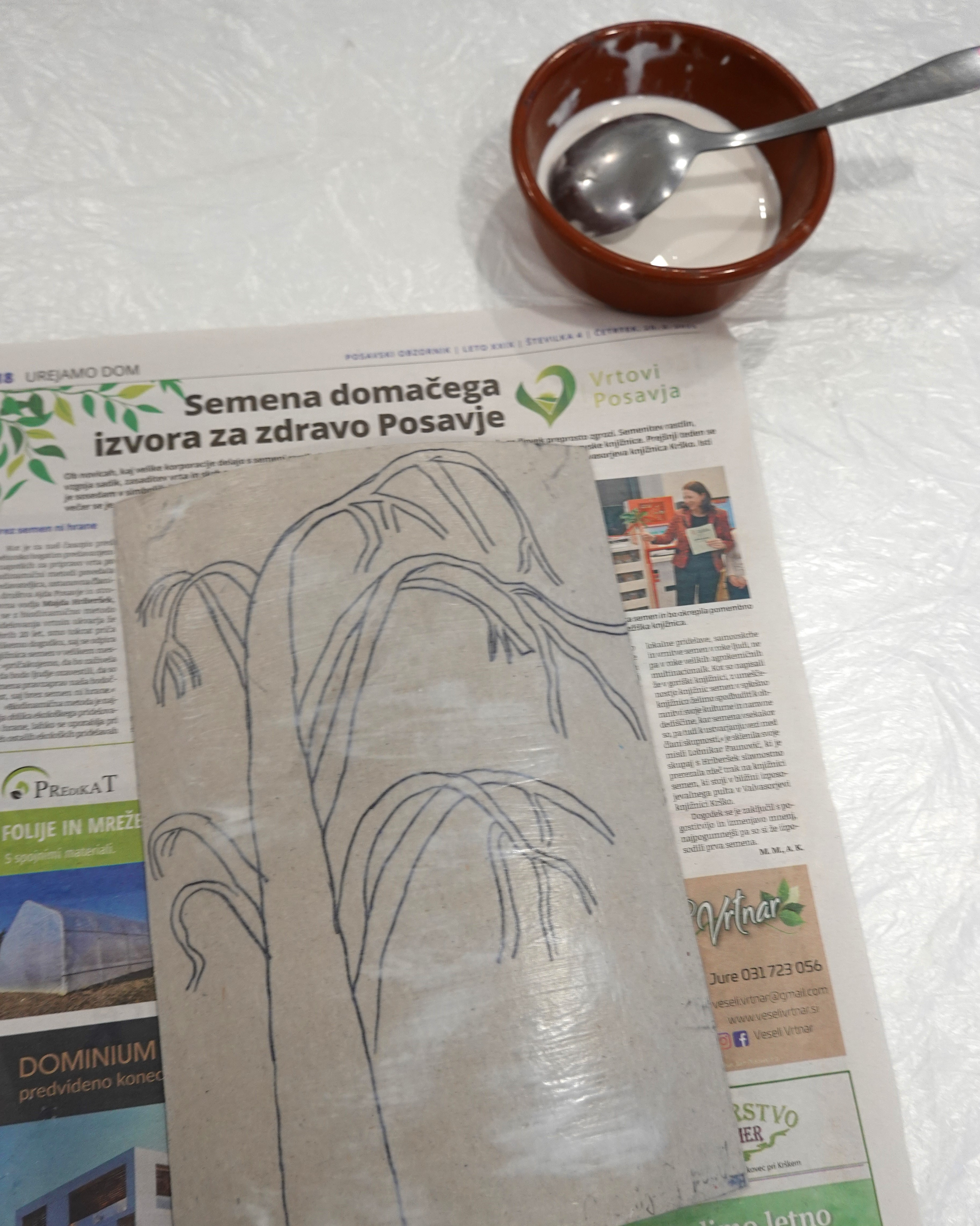 Likovna delavnica: Drevo