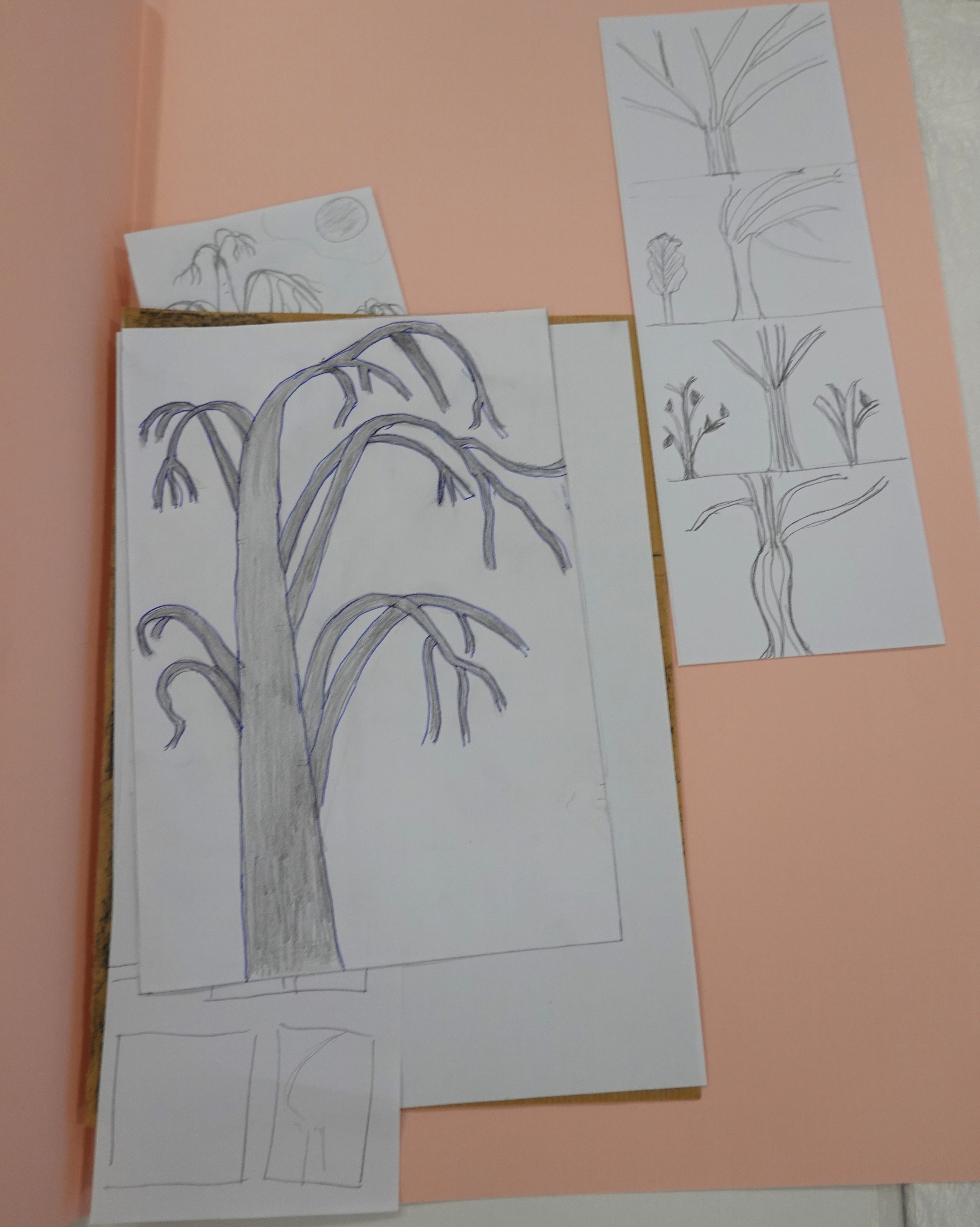 Likovna delavnica: Drevo