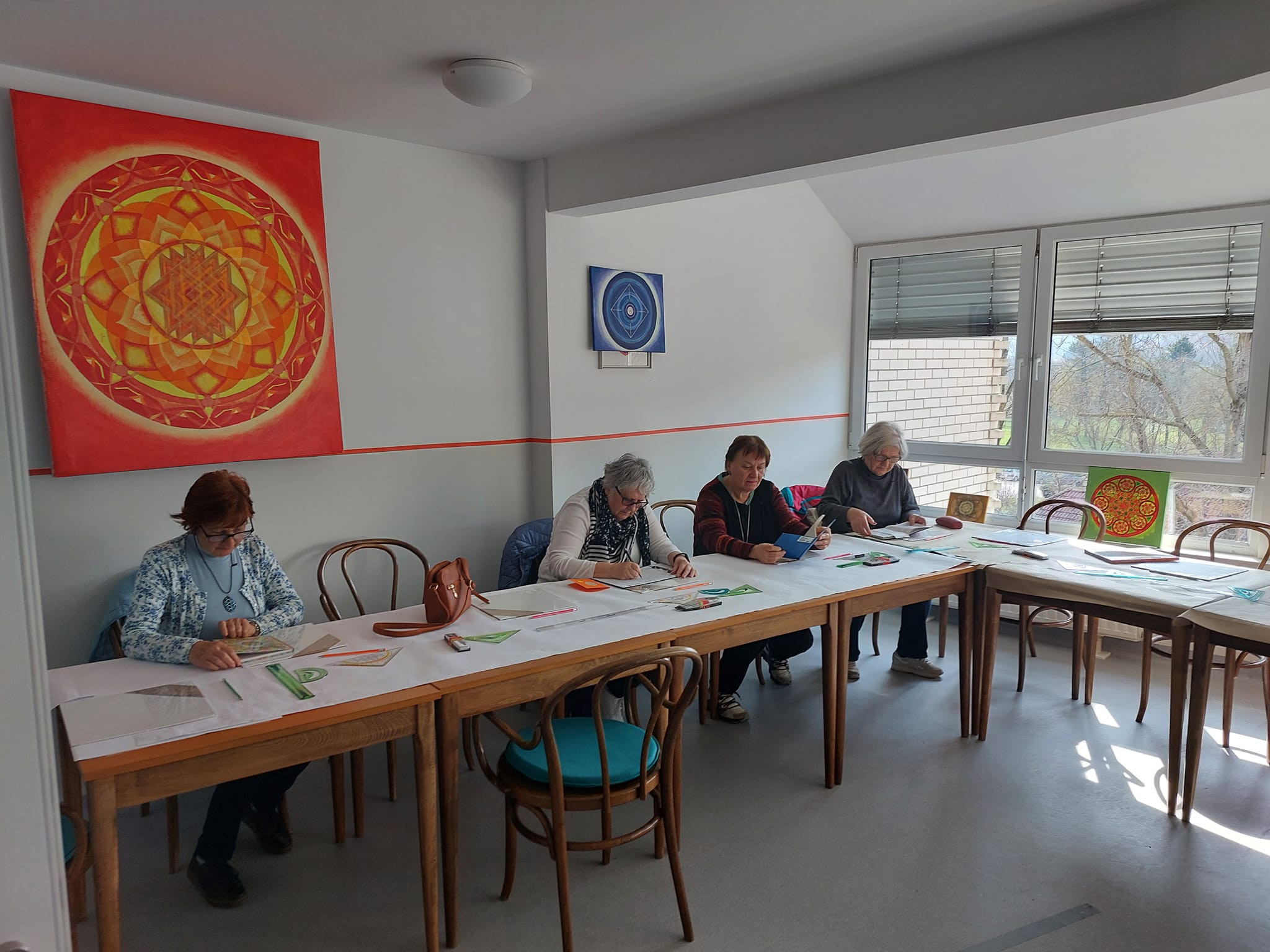 Uspešno izpeljana delavnica mandal