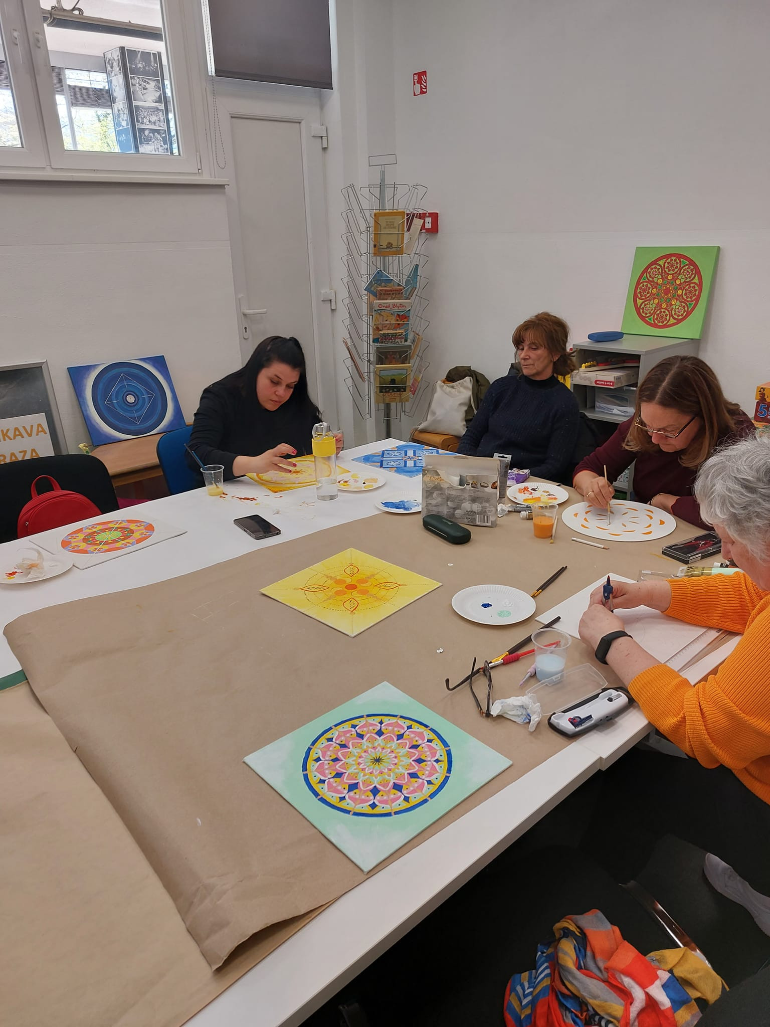 Uspešno izpeljana delavnica mandal