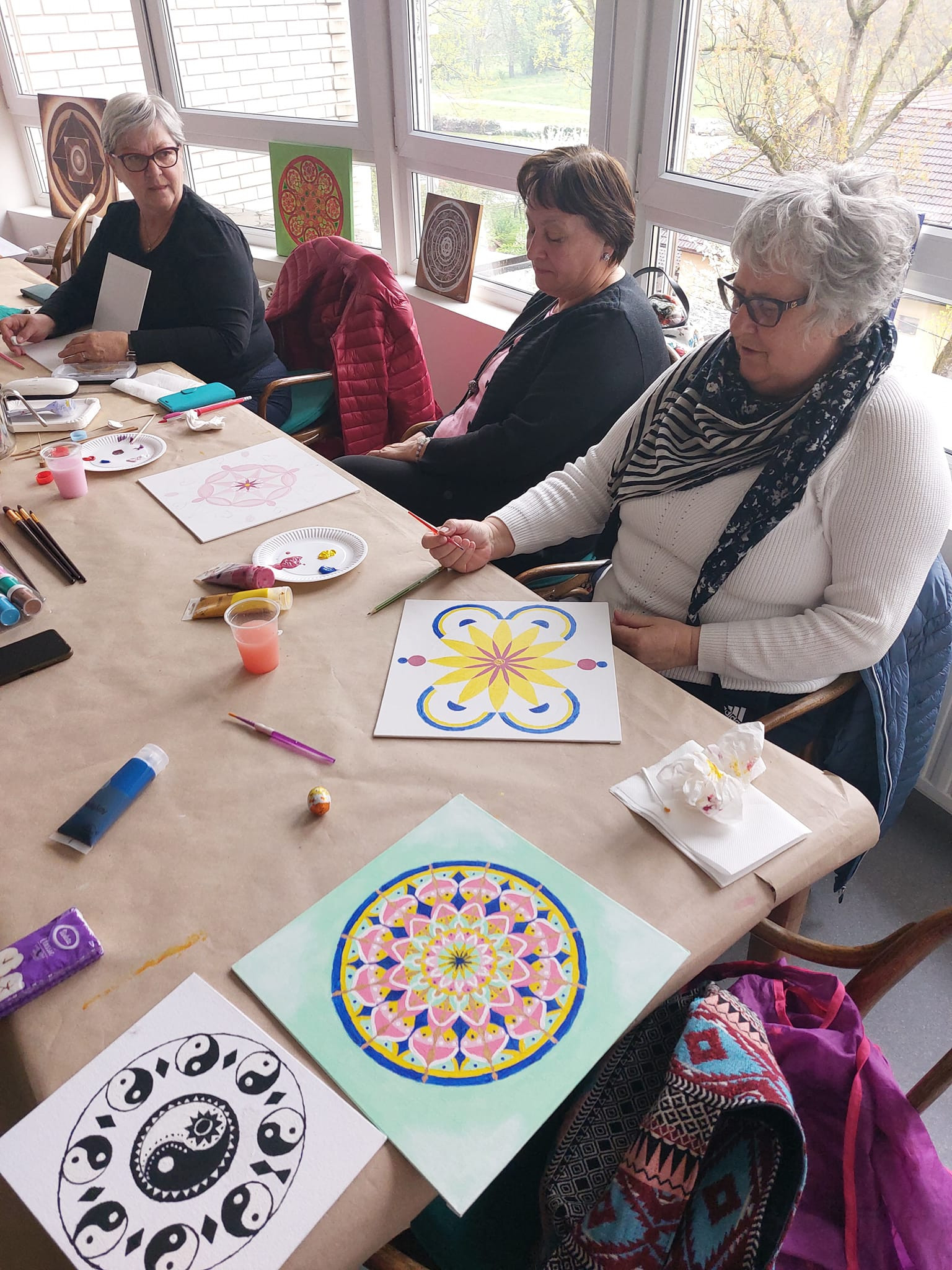 Uspešno izpeljana delavnica mandal