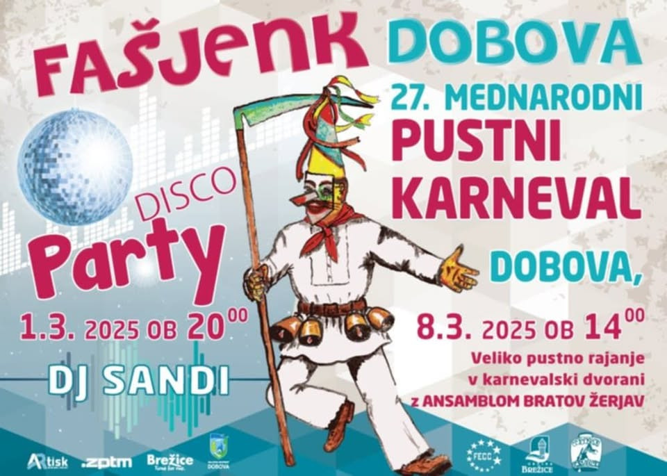 27. Mednarodni pustni karneval Fašjenk Dobova